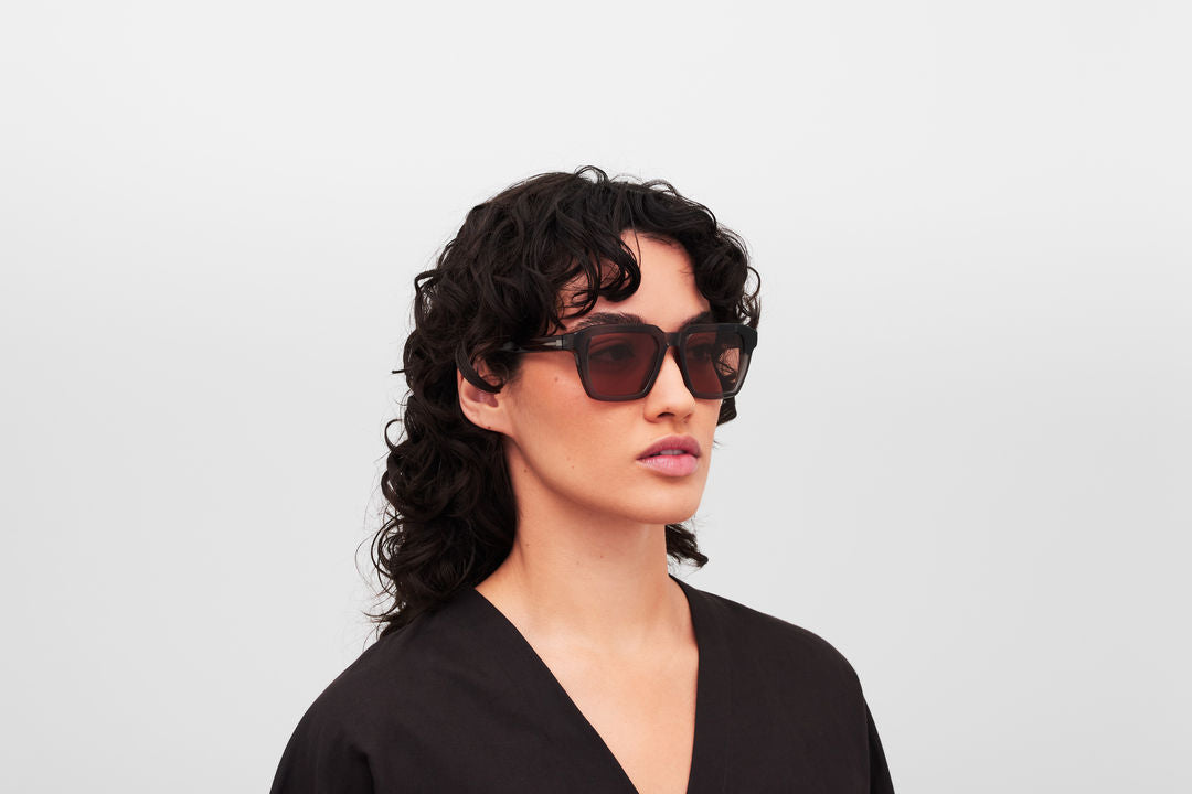 MYKITA SOMA C159-Clear Ash/Shiny Silver / Cedar Brown (S)