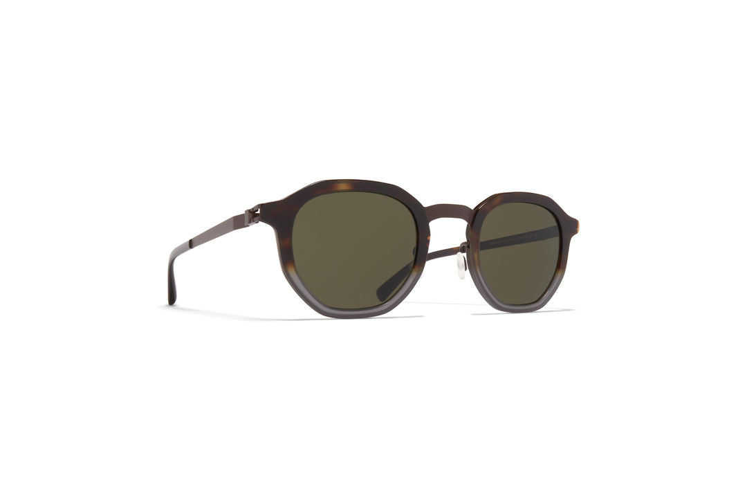 MYKITA SAWYER A63-DarkBrown/SantiagoGradient / Rawgreen Solid