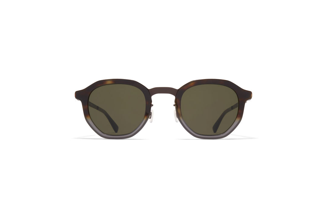 MYKITA SAWYER A63-DarkBrown/SantiagoGradient / Rawgreen Solid