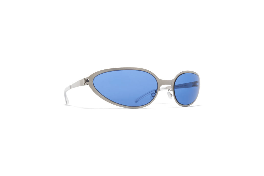 MYKITA BEAR Matte Silver / Cobalt Solid