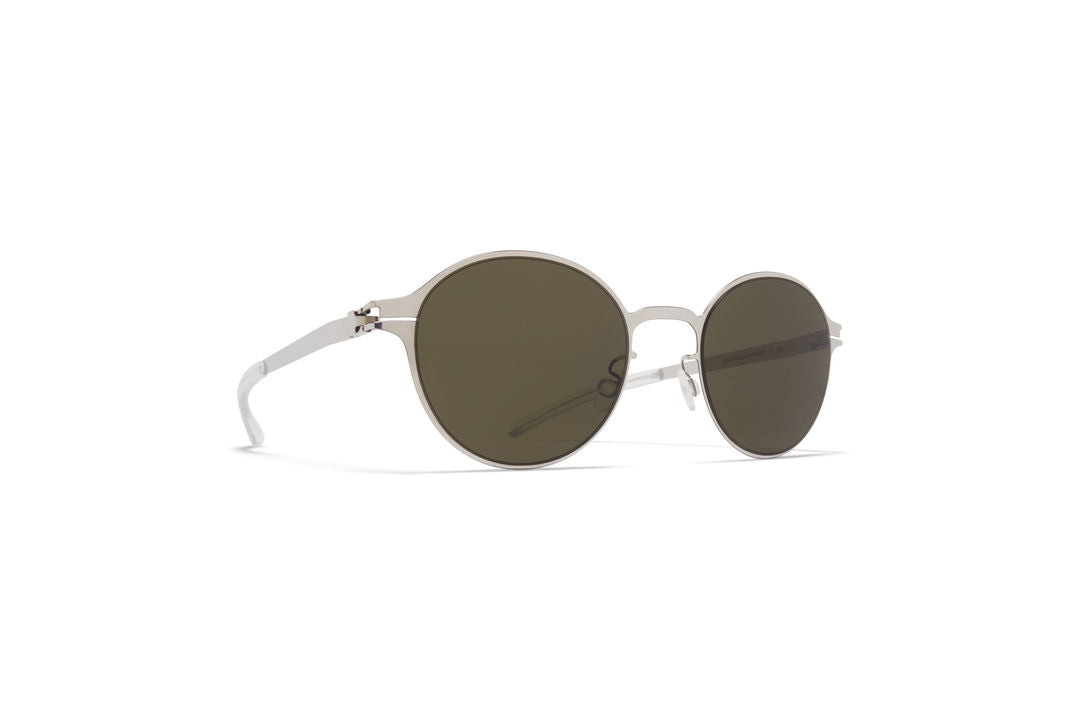 MYKITA WIM Shiny Silver / Rawgreen Solid