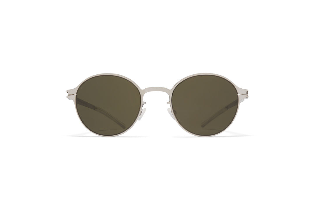 MYKITA WIM Shiny Silver / Rawgreen Solid