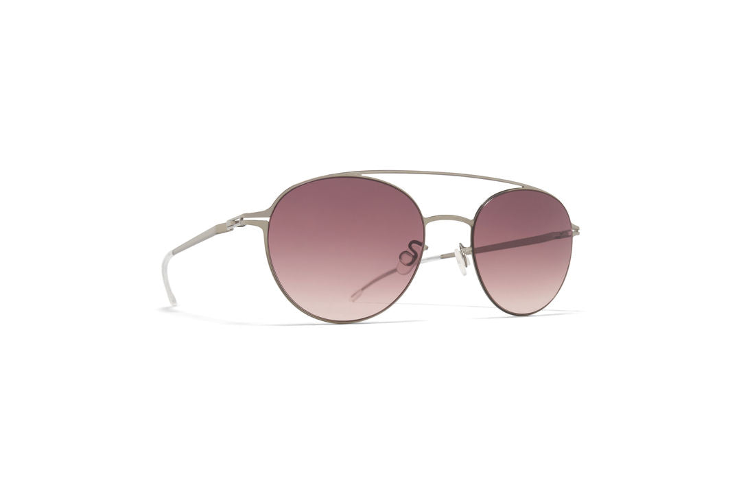 MYKITA REVA Pow2-Silver / Cedar Brown Gradient