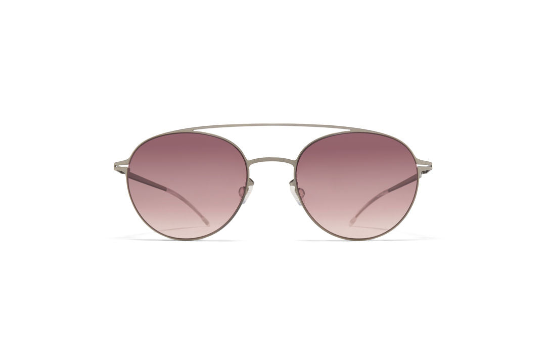 MYKITA REVA Pow2-Silver / Cedar Brown Gradient