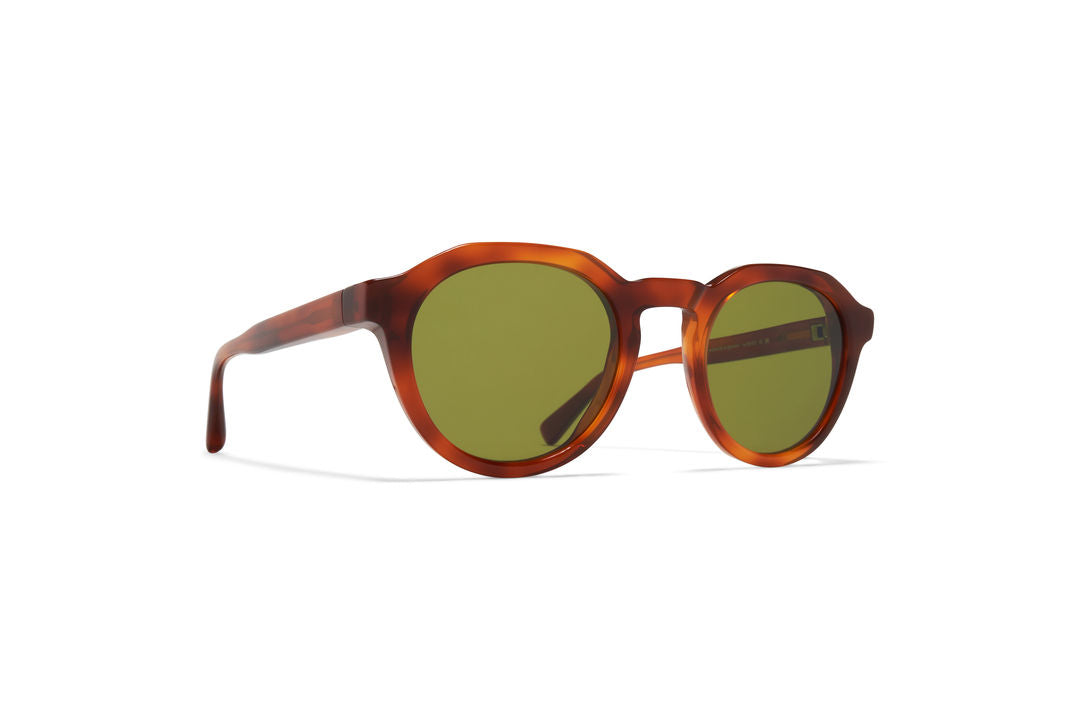 MYKITA KIMBER C214-Soft Havana/Shiny Silver / Euphosgreen Solid