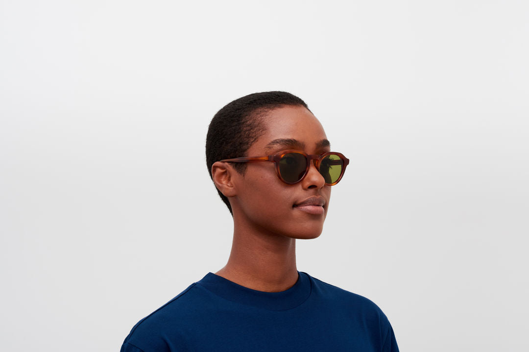 MYKITA KIMBER C214-Soft Havana/Shiny Silver / Euphosgreen Solid