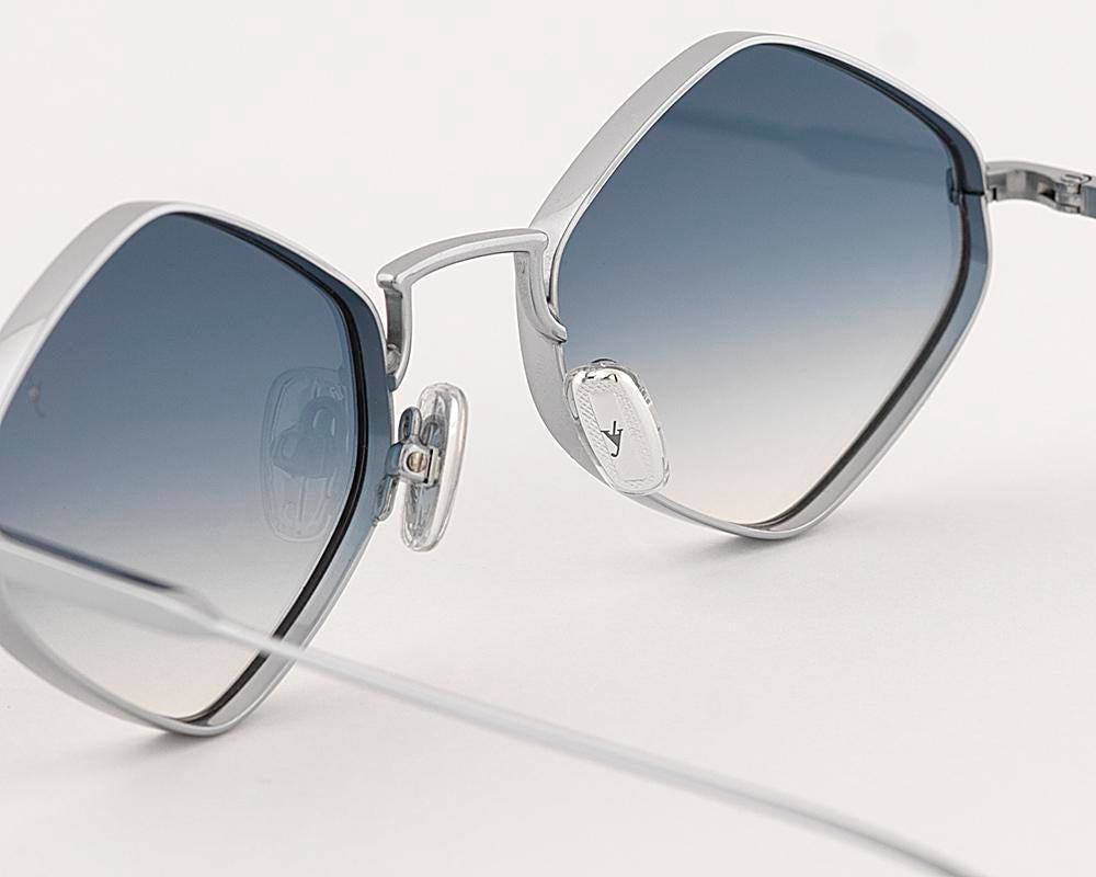 EYEPETIZER Derby Argento Blu Sfumato Argento / Blu Sfumato