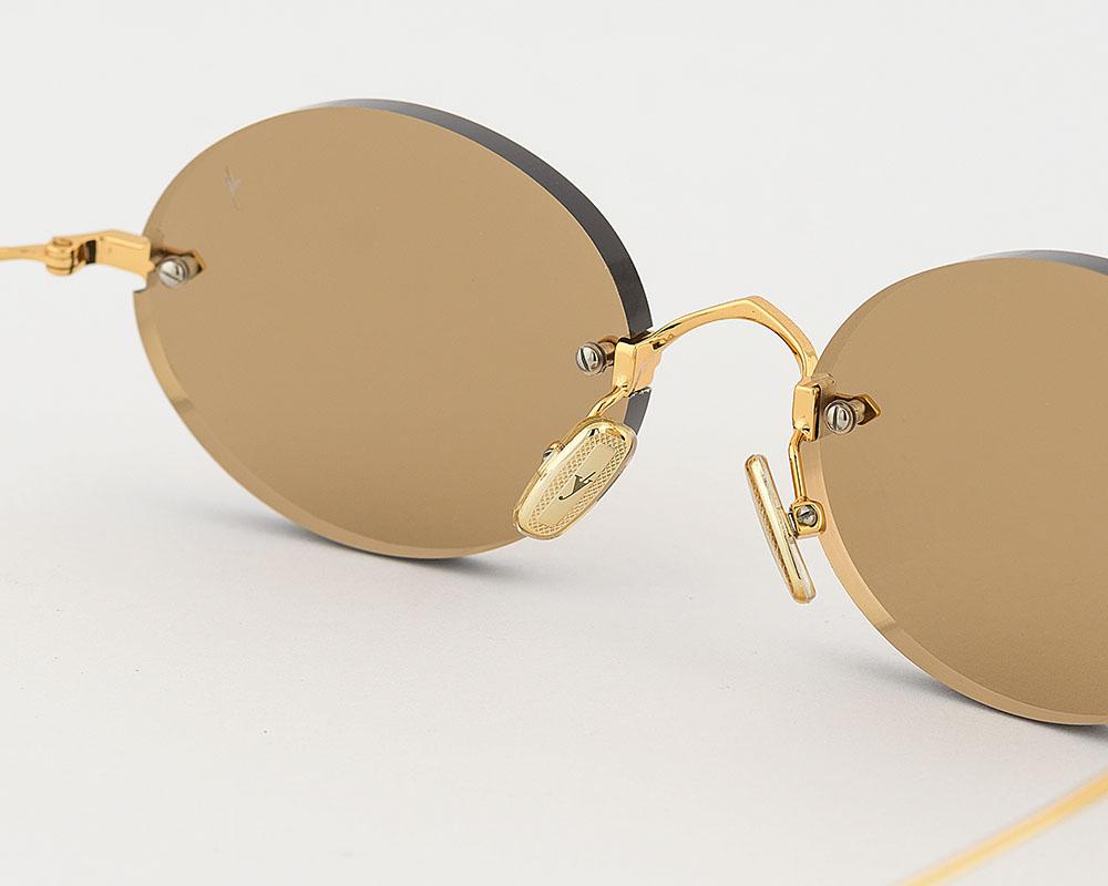 EYEPETIZER Wilmot Gold Brown Gold / Brown