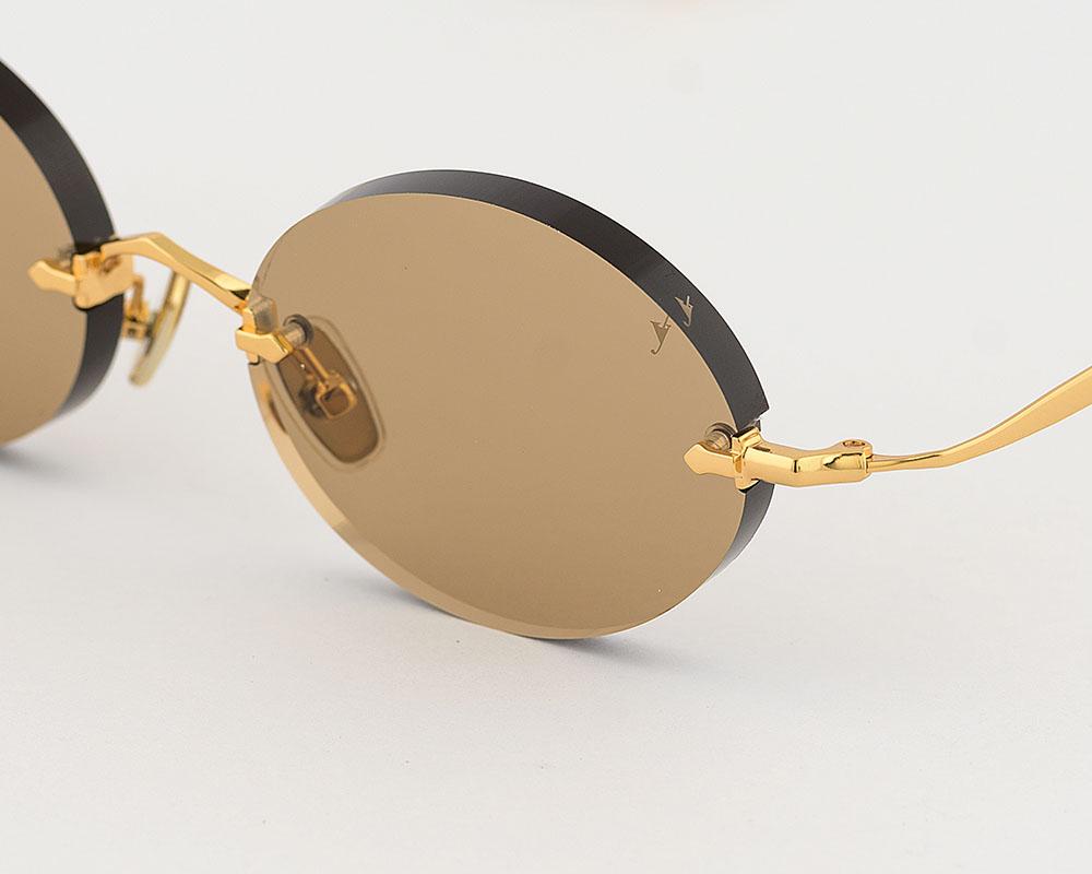 EYEPETIZER Wilmot Gold Brown Gold / Brown