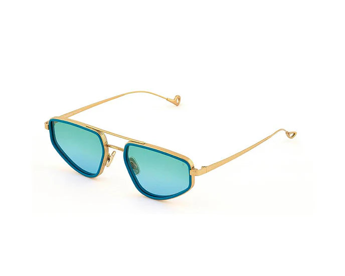 Angle view of EYEPETIZER Silencio C.T-4-43 sunglasses.