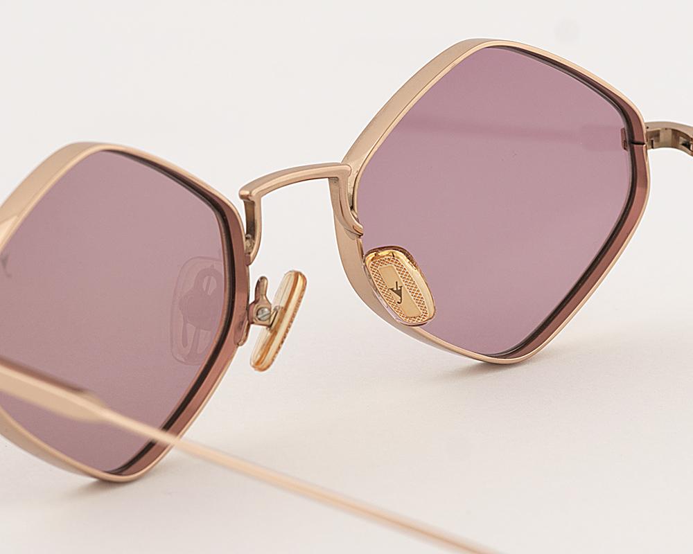 EYEPETIZER Derby Rose Gold Eggplant Rose Gold / Eggplant