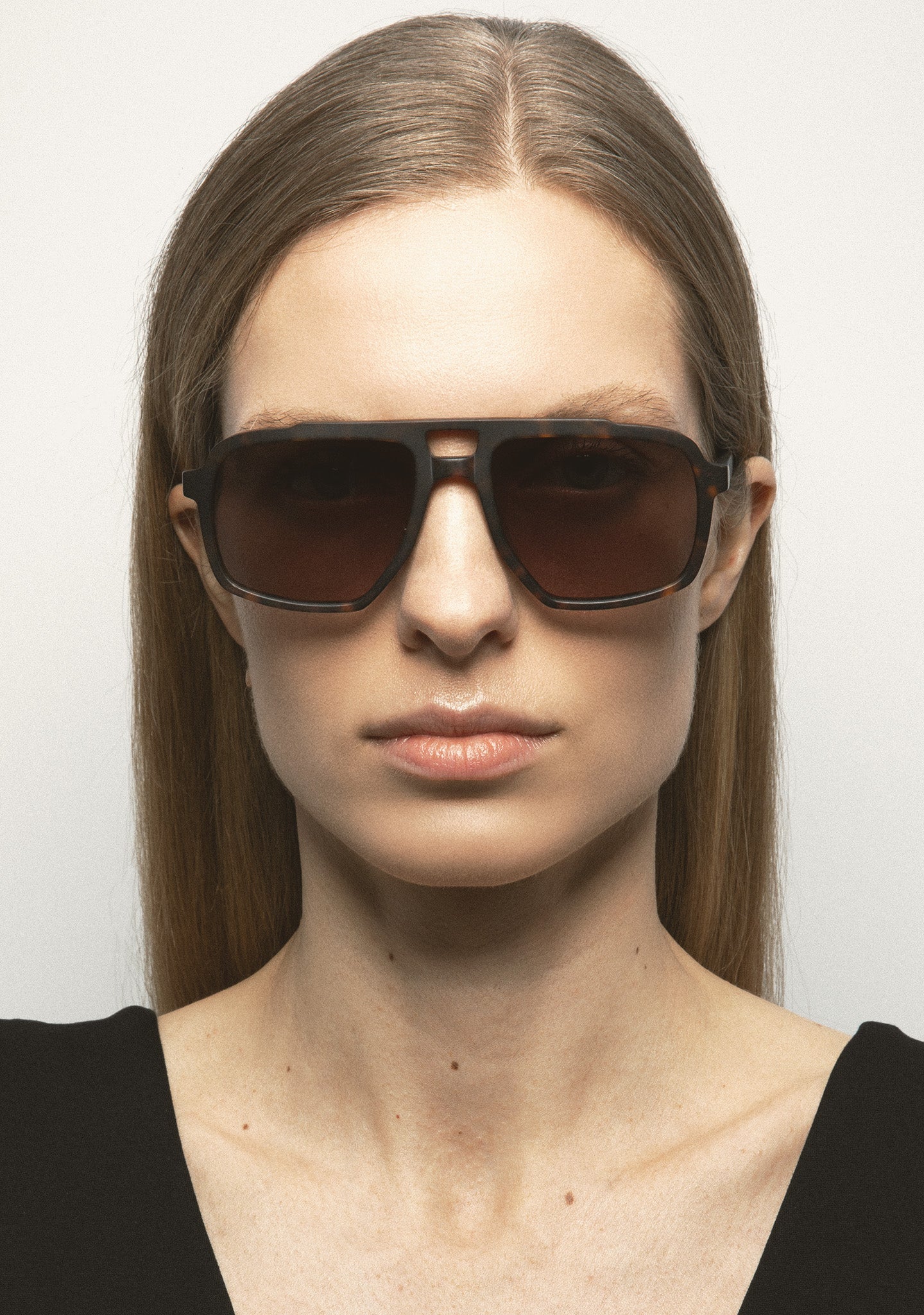KALEOS Cervantes Dark Havana Matte Grey Gradient Dark Havana Matte / Grey Gradient