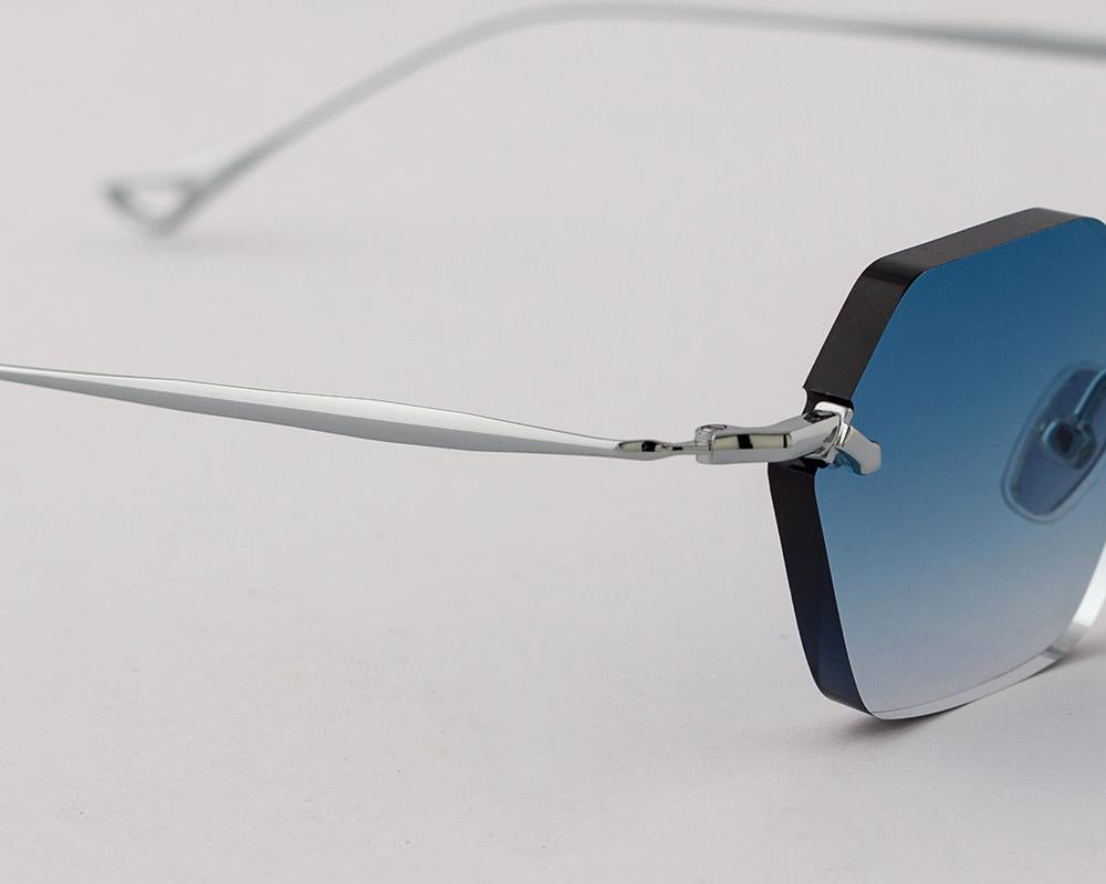EYEPETIZER Carnaby Silver Blue Gradient Silver / Blue Gradient
