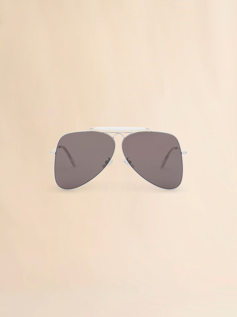 Silver Zalruha sunglasses