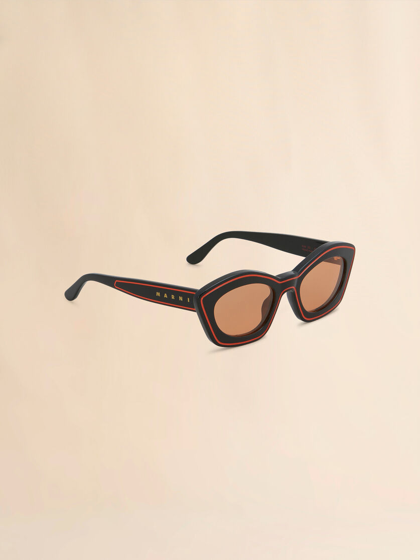 Orange Kea Island sunglasses