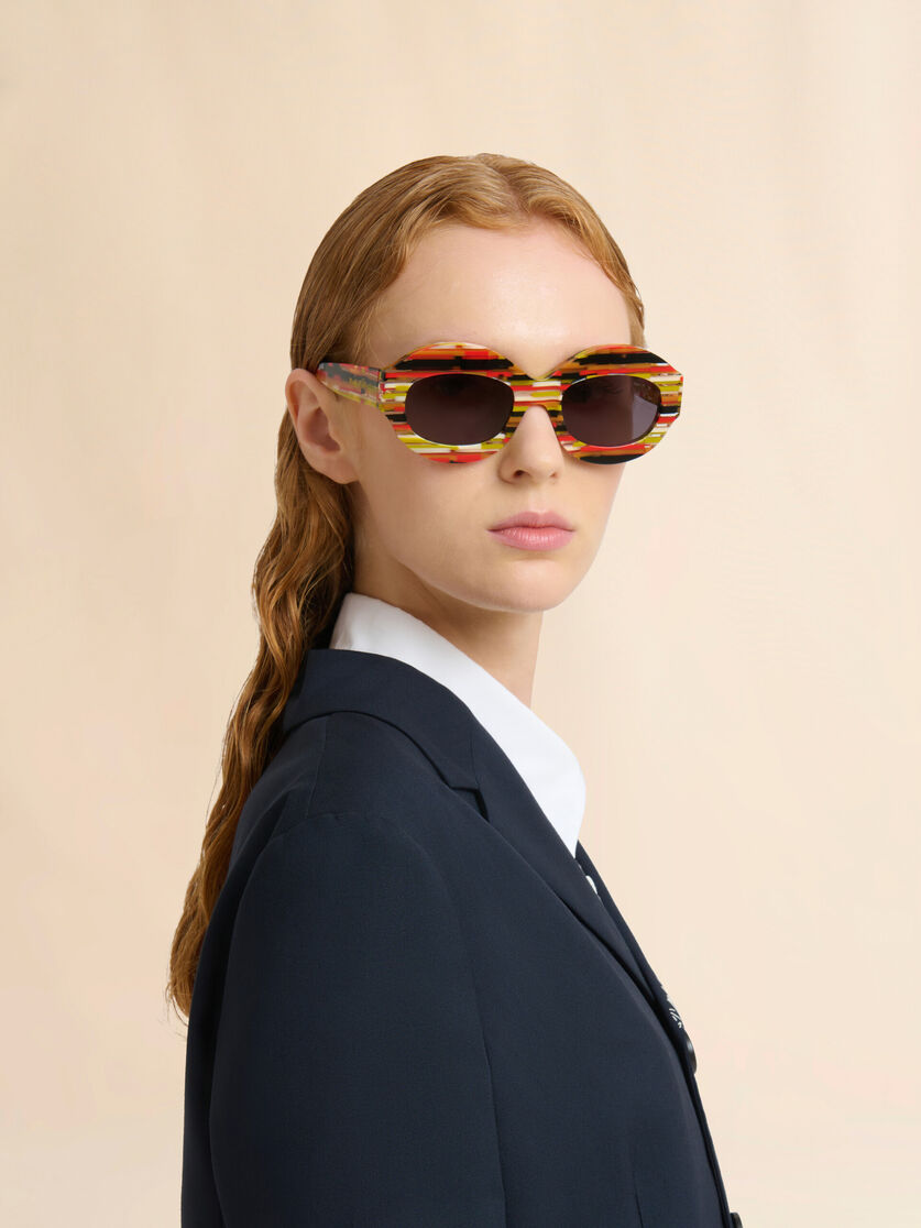 Spacey Stripey Ik Kil Cenote sunglasses