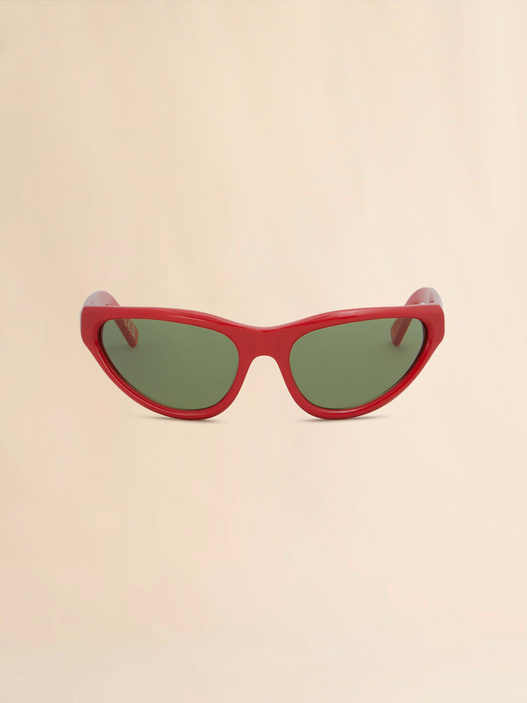 Red Mavericks sunglasses