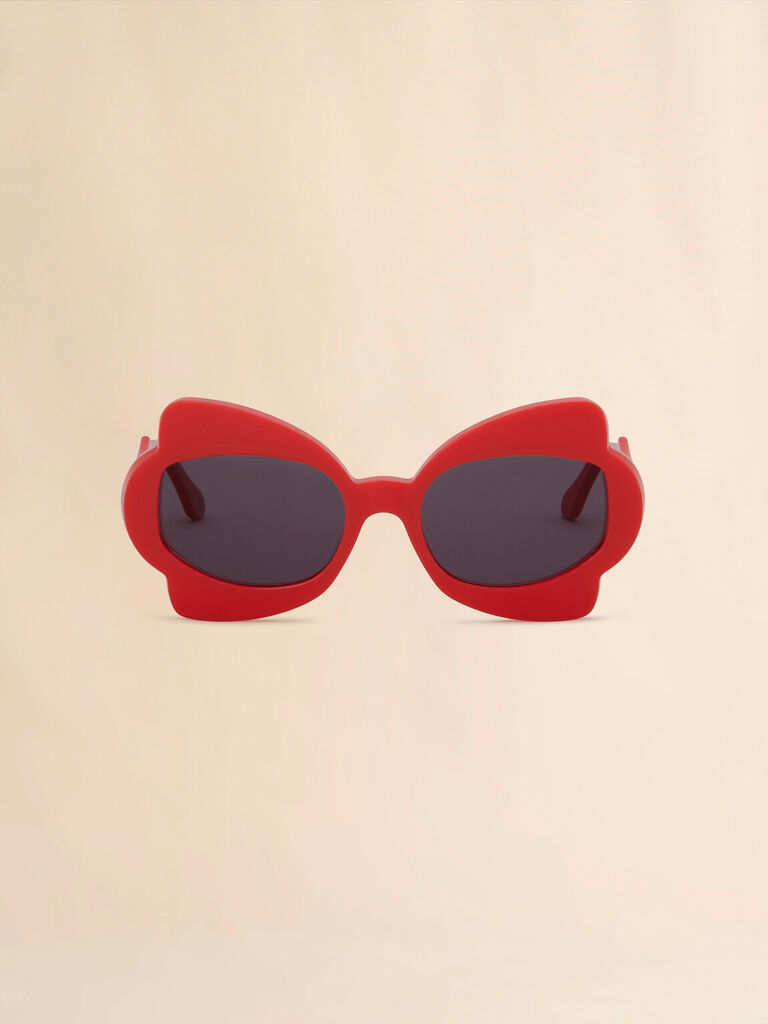 Red Monumental Gate Sunglasses