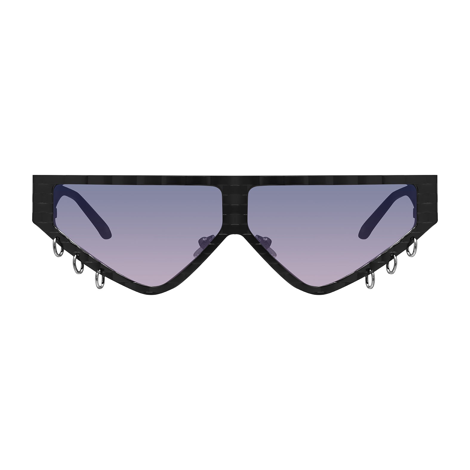 ALESSIA ALIZÉ - HELL - NERO - LENTE BLU LILLA