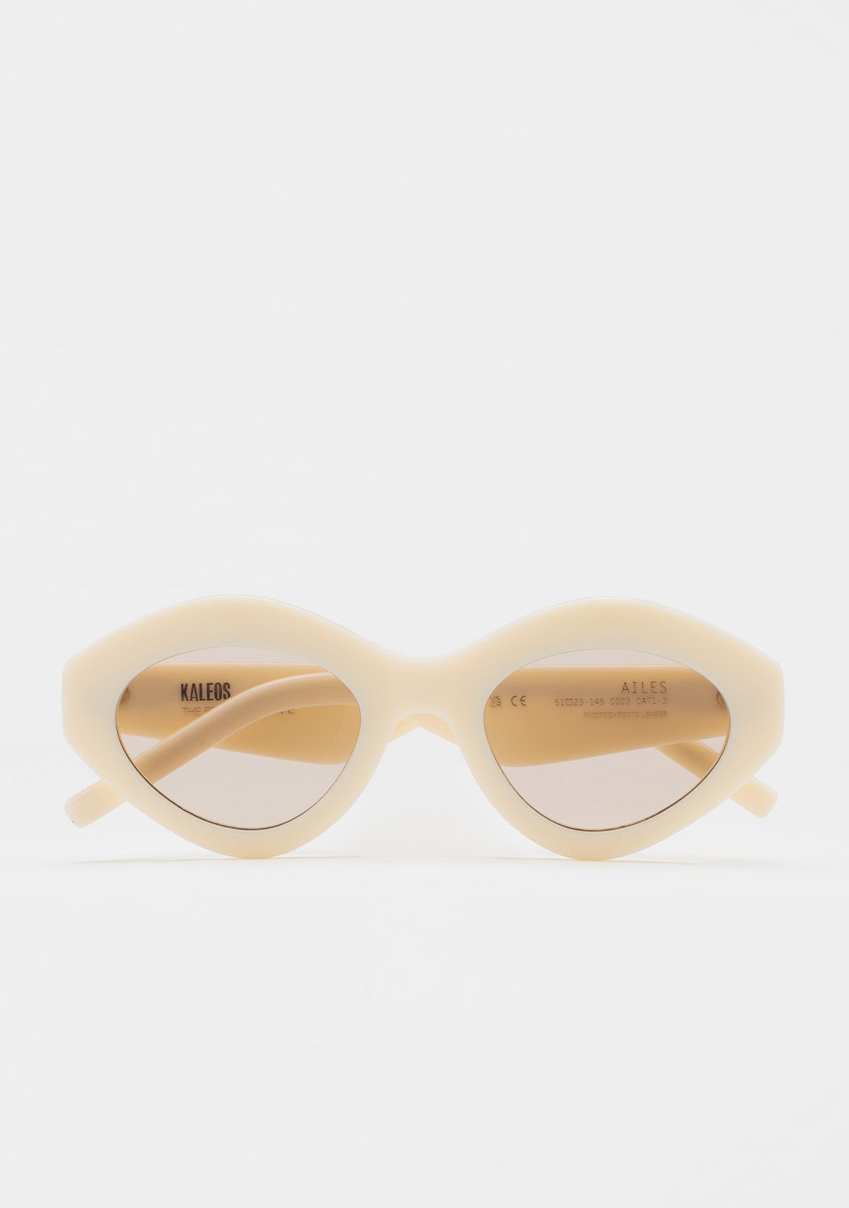Front view of KALEOS Ailes 03 sunglasses.