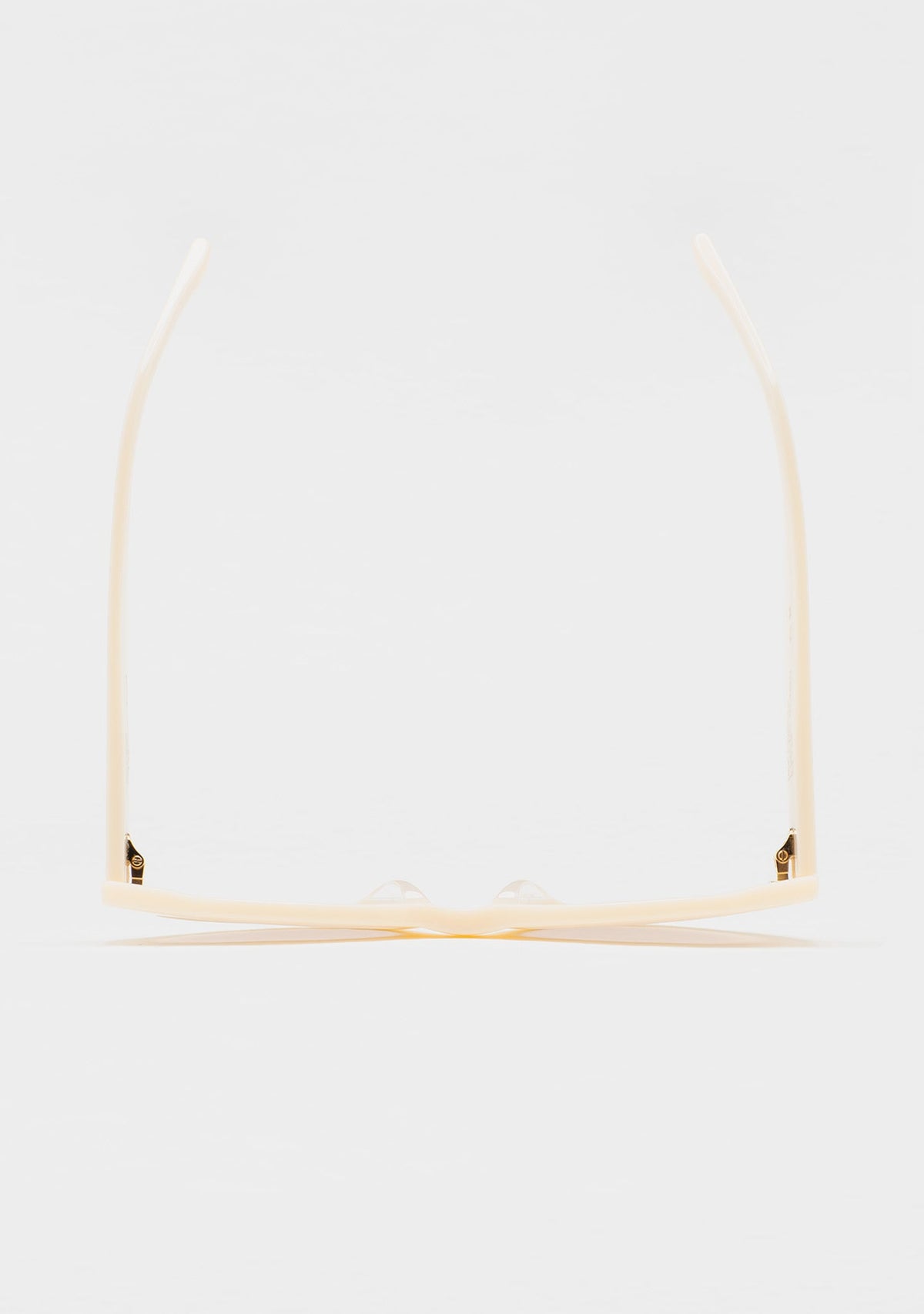 Top-down view of KALEOS Ailes 03 sunglasses showing the temples.