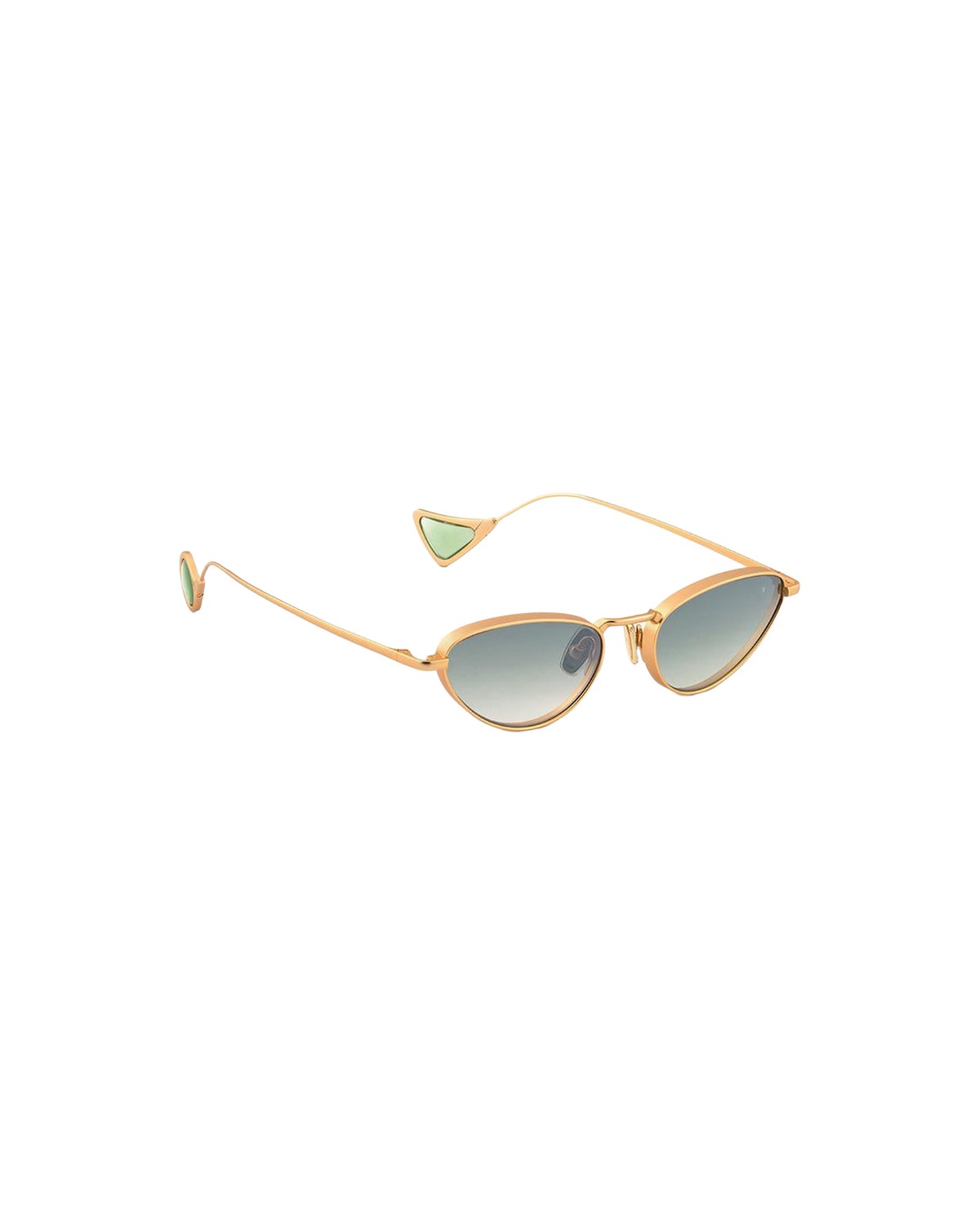 Angled view of EYEPETIZER ALAMEDA C.4-25F sunglasses with visible temple charms.