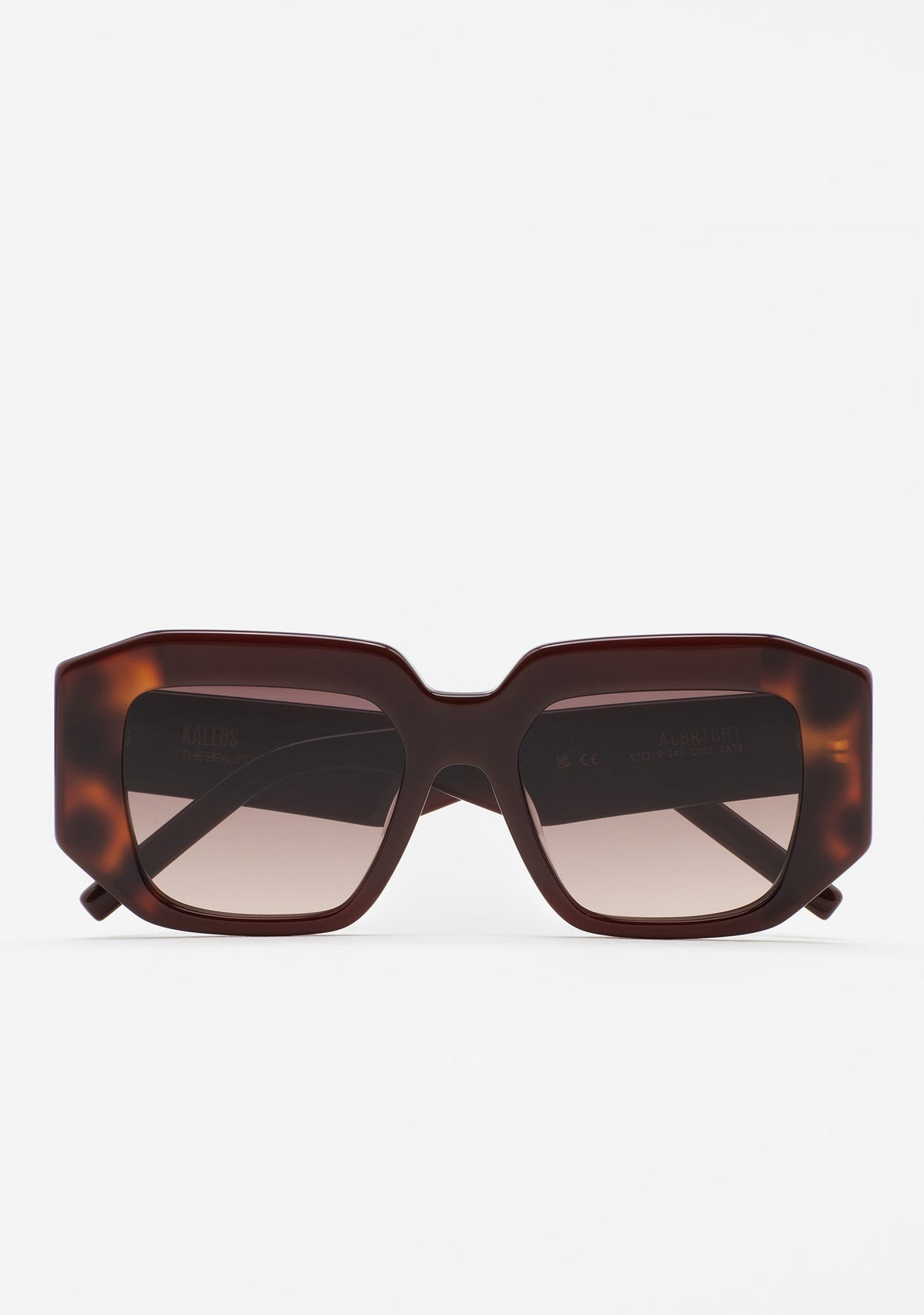 Front view of KALEOS Albright 02 sunglasses.