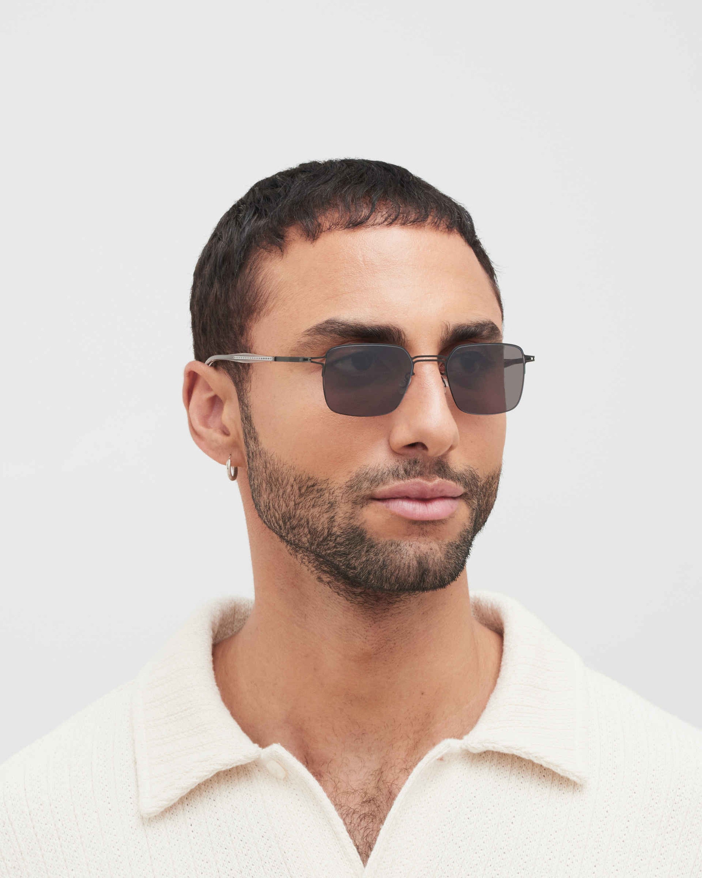 MYKITA ALCOTT BLACK Black / Polarized Pro Hi-Con Grey