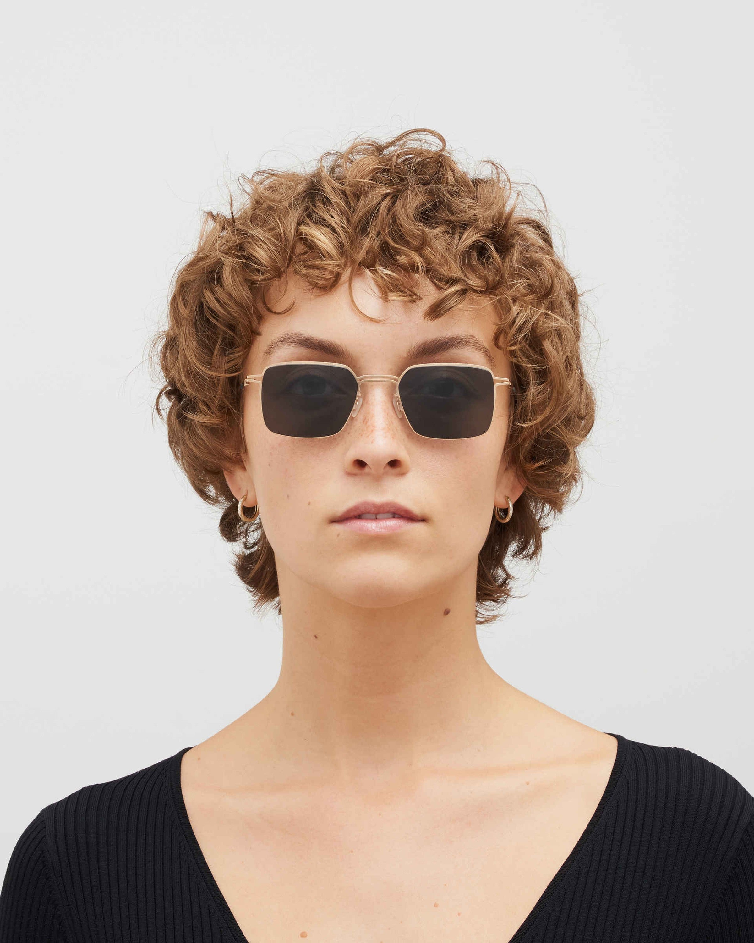MYKITA ALCOTT CHAMPAGNE GOLD Champagne Gold / Darkgrey Solid