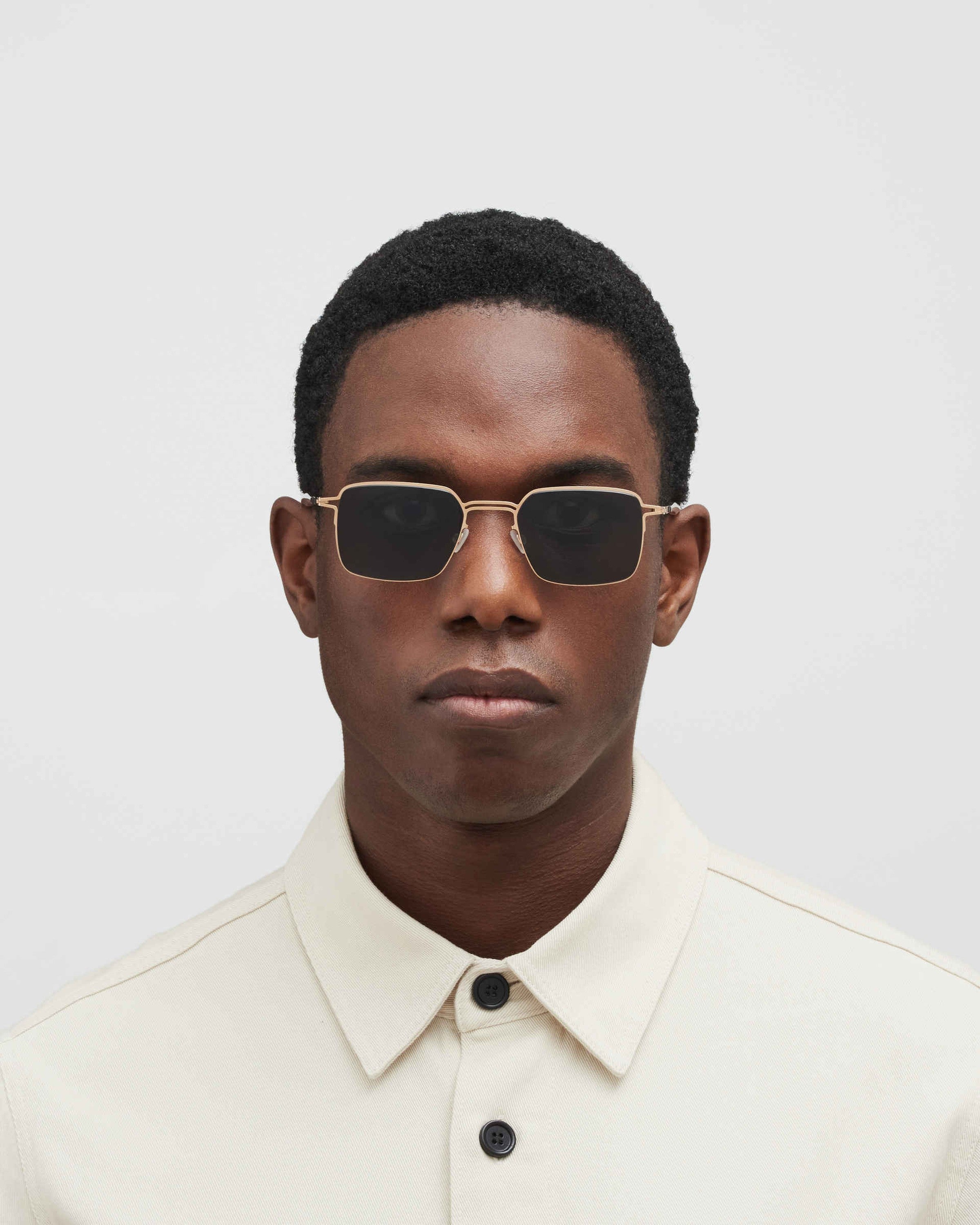MYKITA ALCOTT CHAMPAGNE GOLD Champagne Gold / Darkgrey Solid