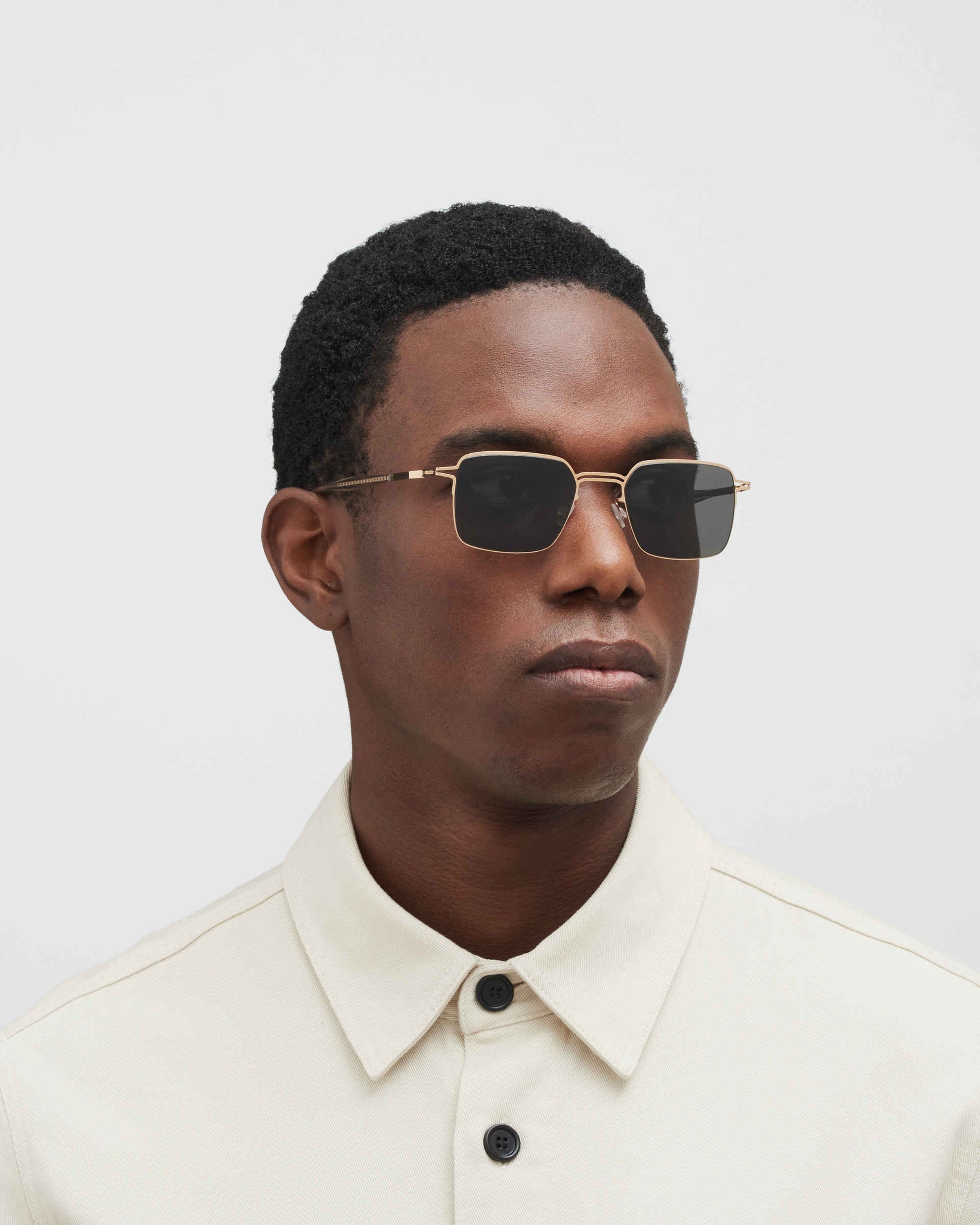 MYKITA ALCOTT CHAMPAGNE GOLD Champagne Gold / Darkgrey Solid
