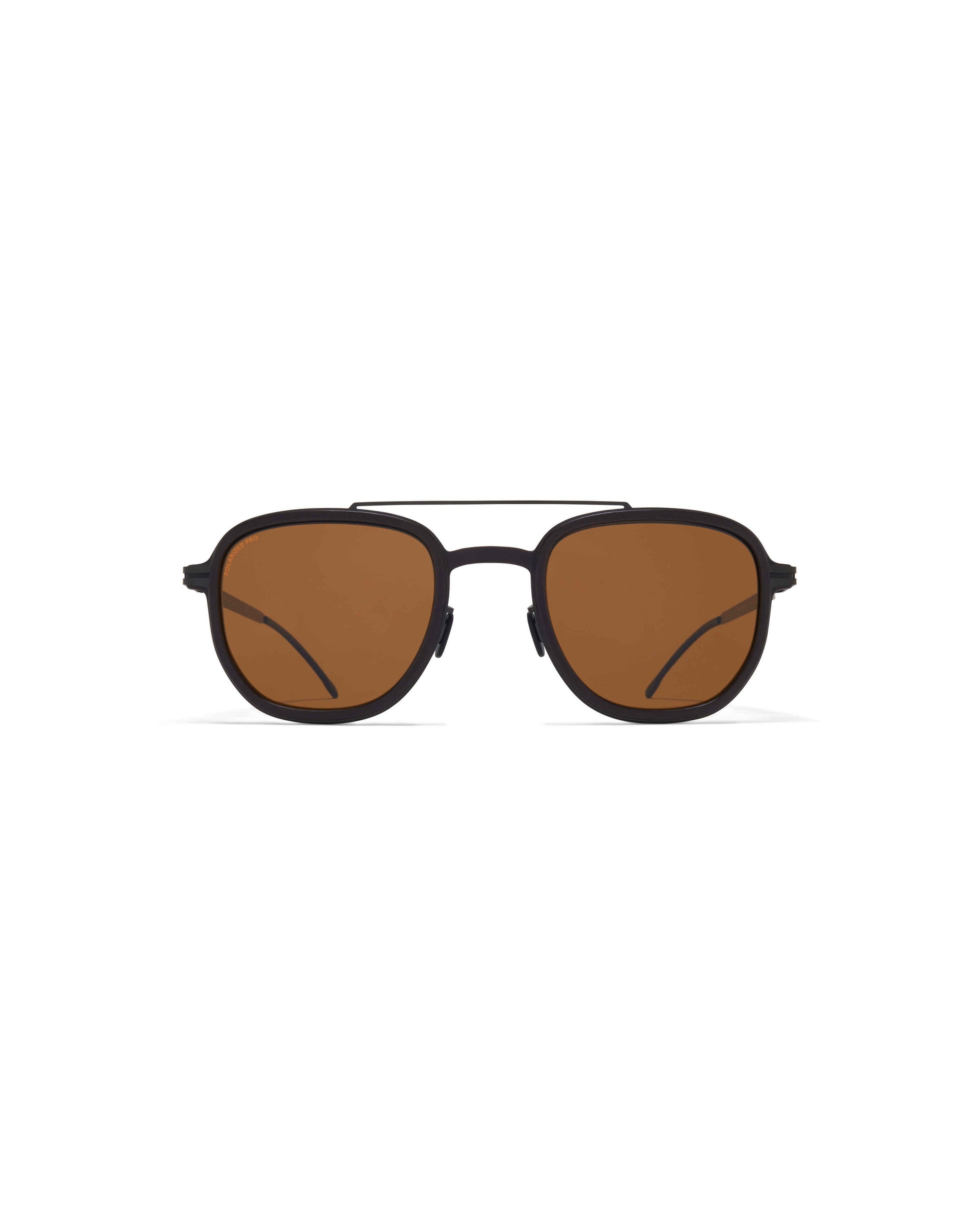 MYKITA ALDER MH6 PITCH BLACK/BLACK Pitch Black/Black / PolPro Amber Brown