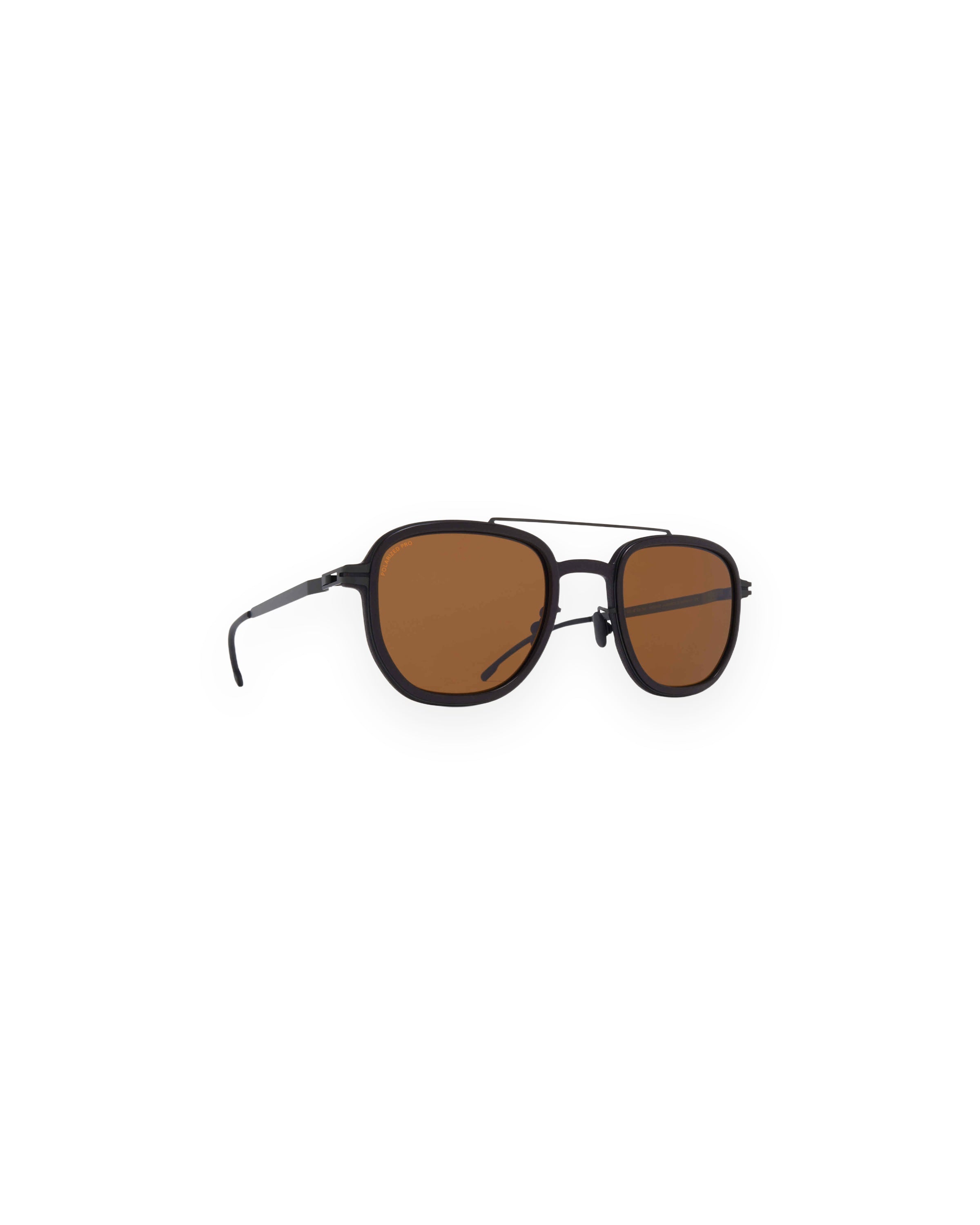 MYKITA ALDER MH6 PITCH BLACK/BLACK Pitch Black/Black / PolPro Amber Brown