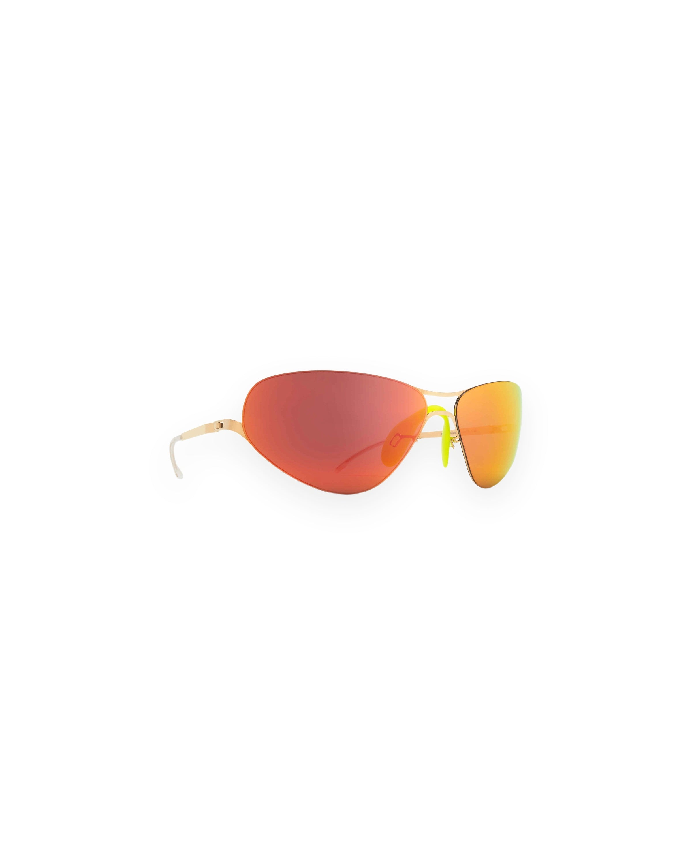 MYKITA ALPINE GLOSSY GOLD Glossy Gold / Orange Flash
