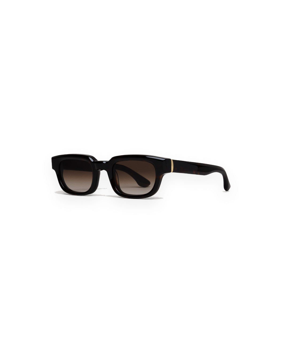 Angle view of CHIMI Alter Tortoise Brown sunglasses.