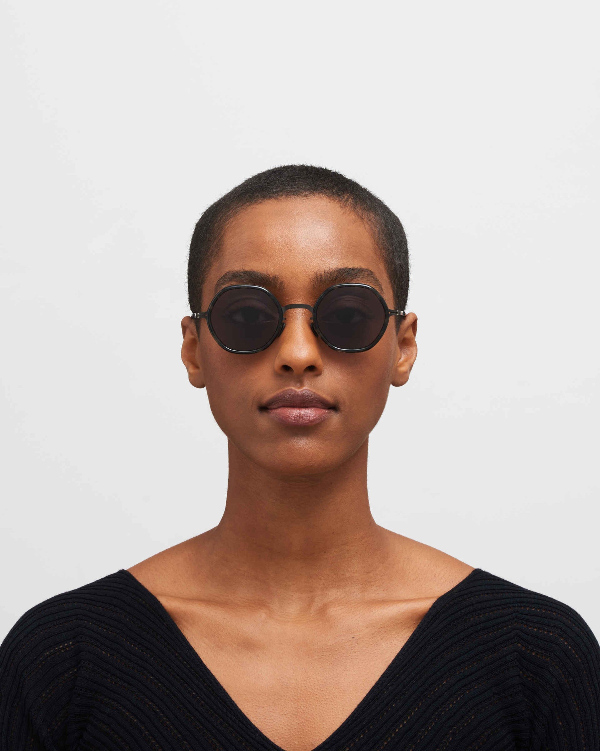 MYKITA ALYA A16 BLACK/ANTIGUA Black/Antigua / Coolgrey Solid