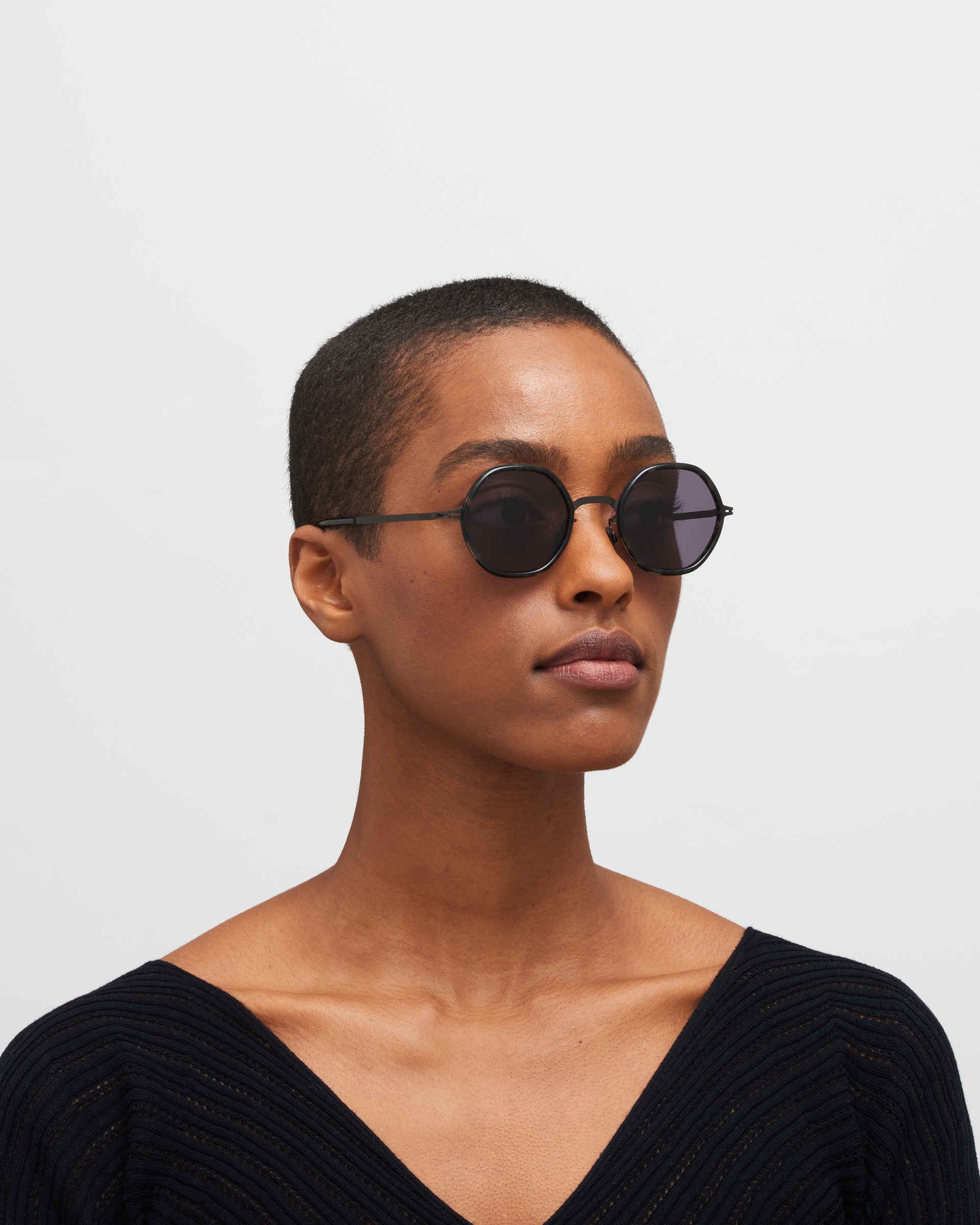 MYKITA ALYA A16 BLACK/ANTIGUA Black/Antigua / Coolgrey Solid