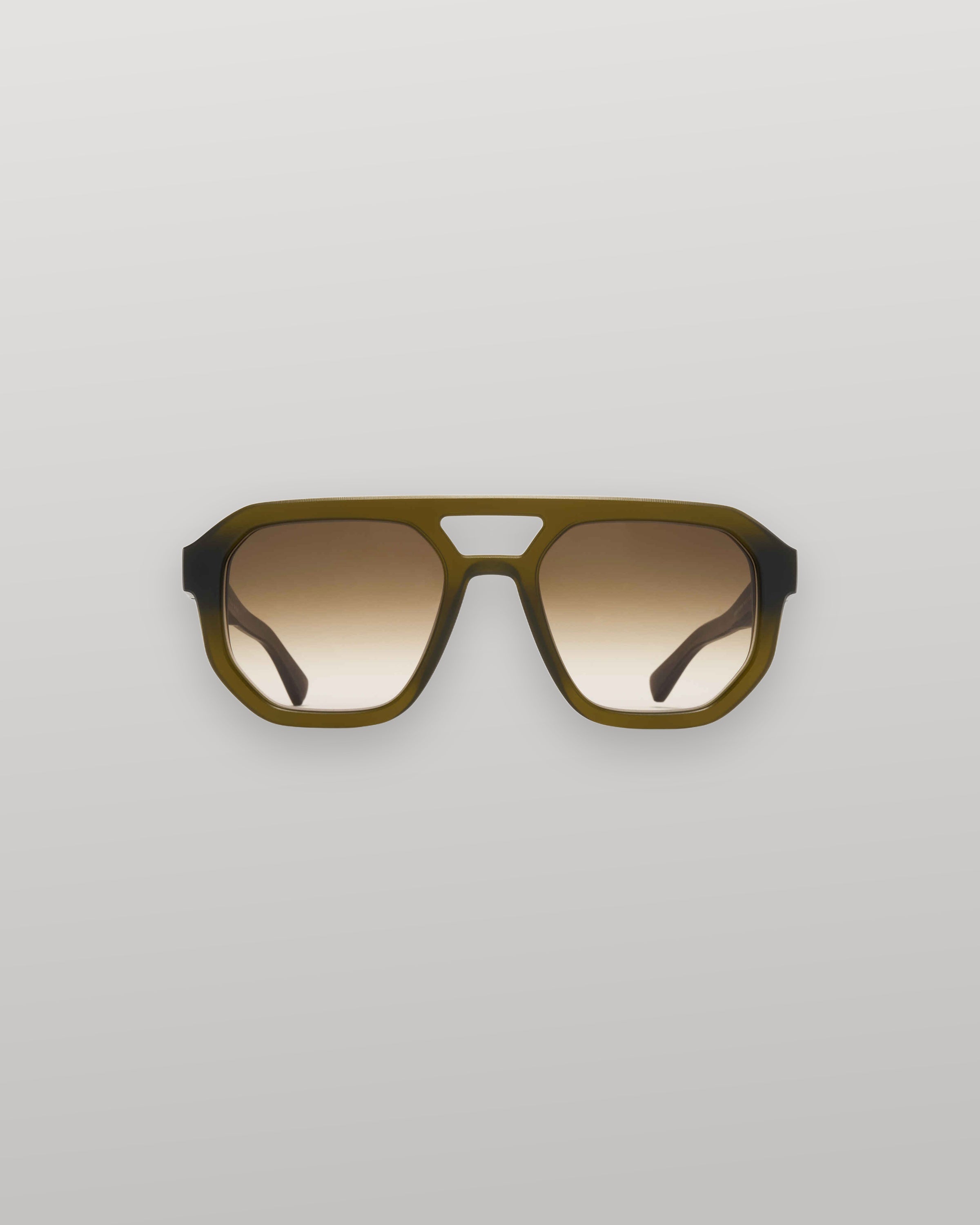 MYKITA AMARE C182 CHILLED RAW PERIDOT/SILVE Chilled Raw Peridot/Silve / Rawbrown Gradient