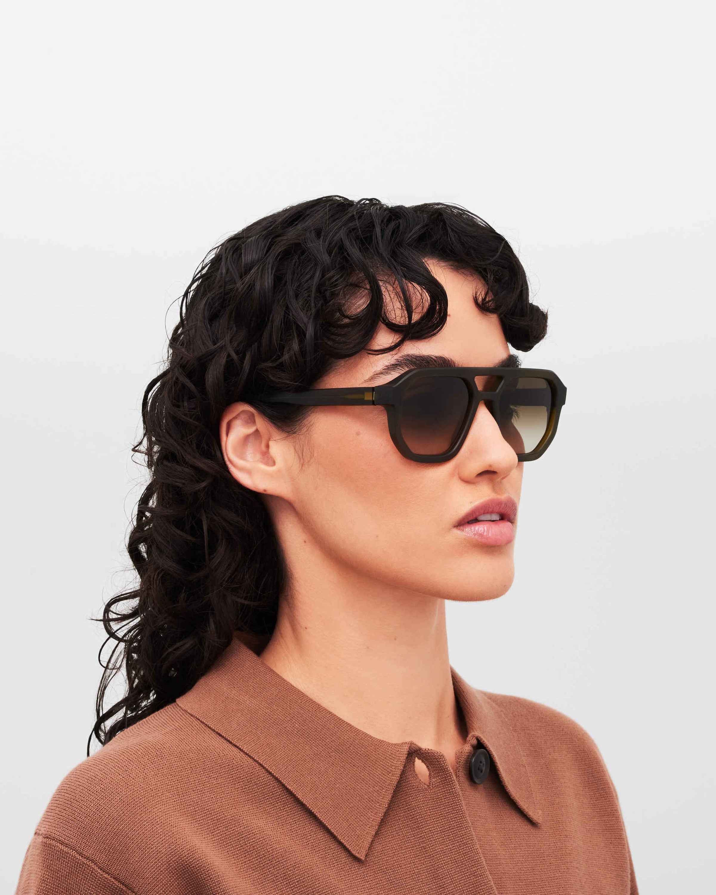 MYKITA AMARE C182 CHILLED RAW PERIDOT/SILVE Chilled Raw Peridot/Silve / Rawbrown Gradient