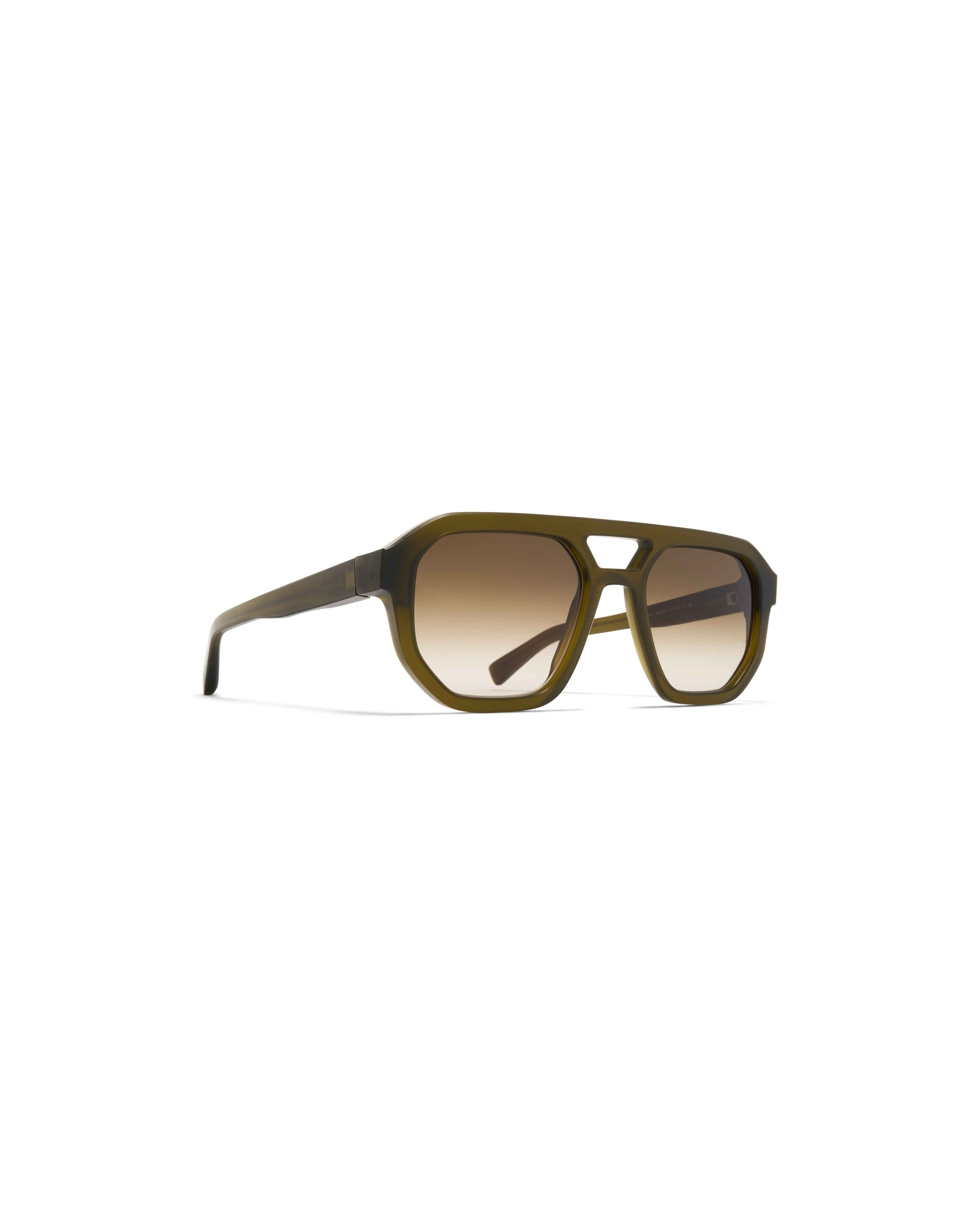 MYKITA AMARE C182 CHILLED RAW PERIDOT/SILVE Chilled Raw Peridot/Silve / Rawbrown Gradient
