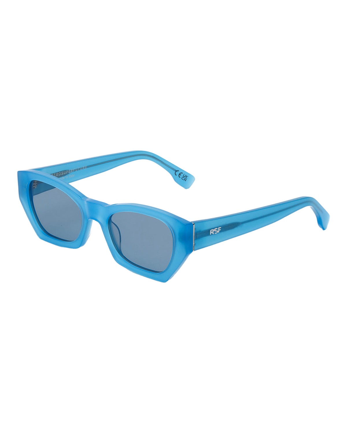 Angle view of RETROSUPERFUTURE Amata Estate Anice sunglasses.