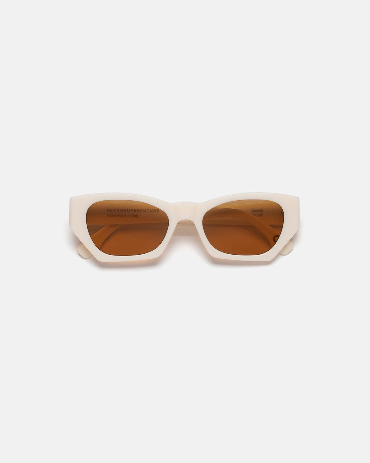 Retrosuperfuture Amata Panna Cream / Brown