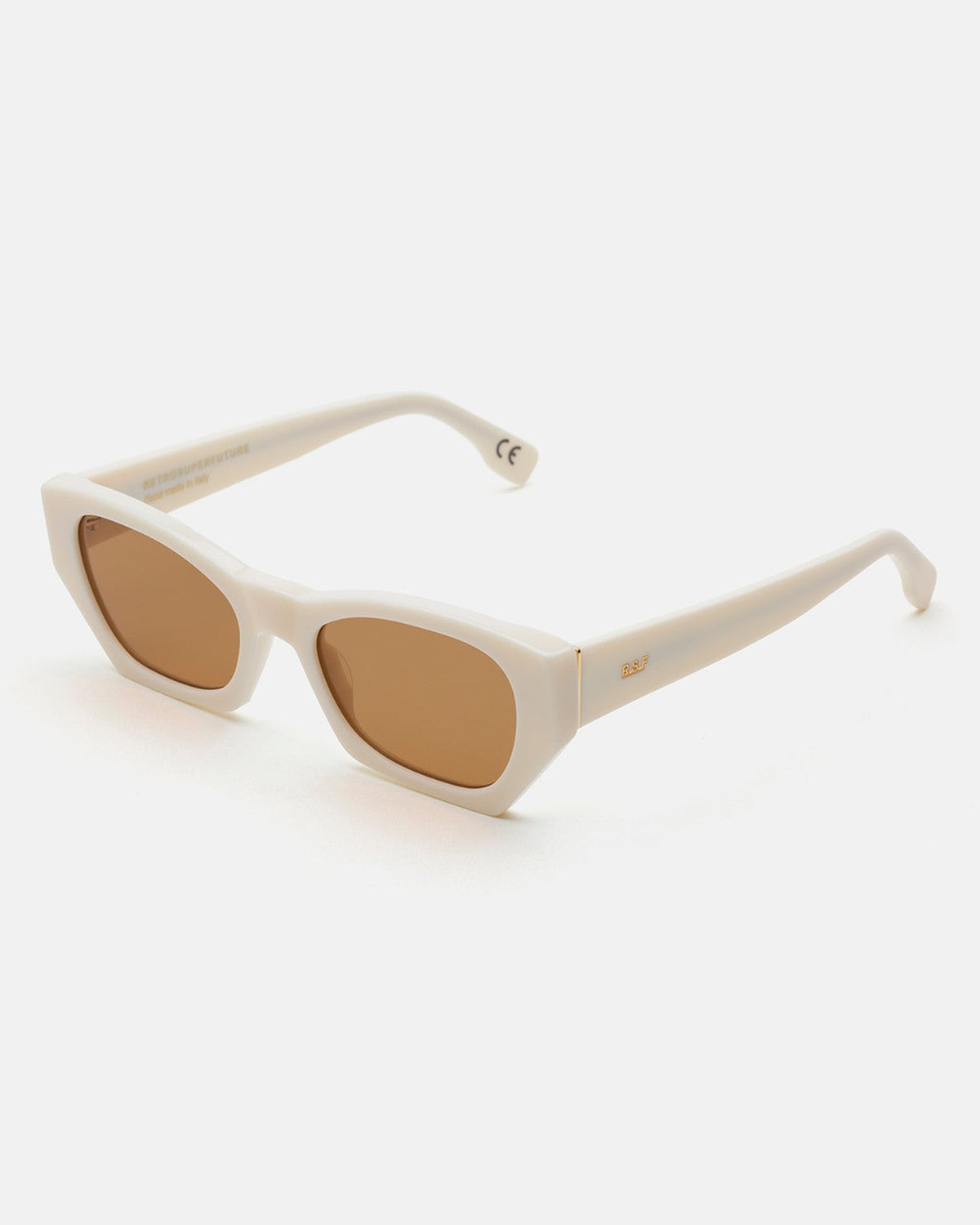 Retrosuperfuture Amata Panna Cream / Brown