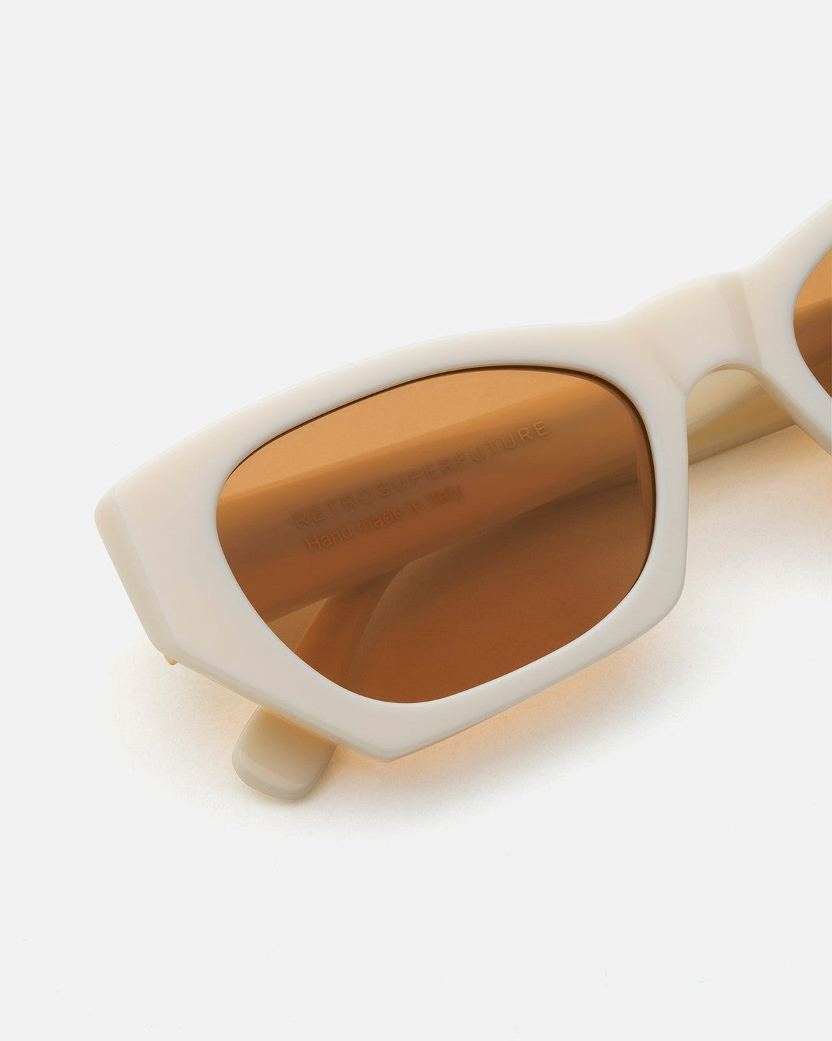 Retrosuperfuture Amata Panna Cream / Brown