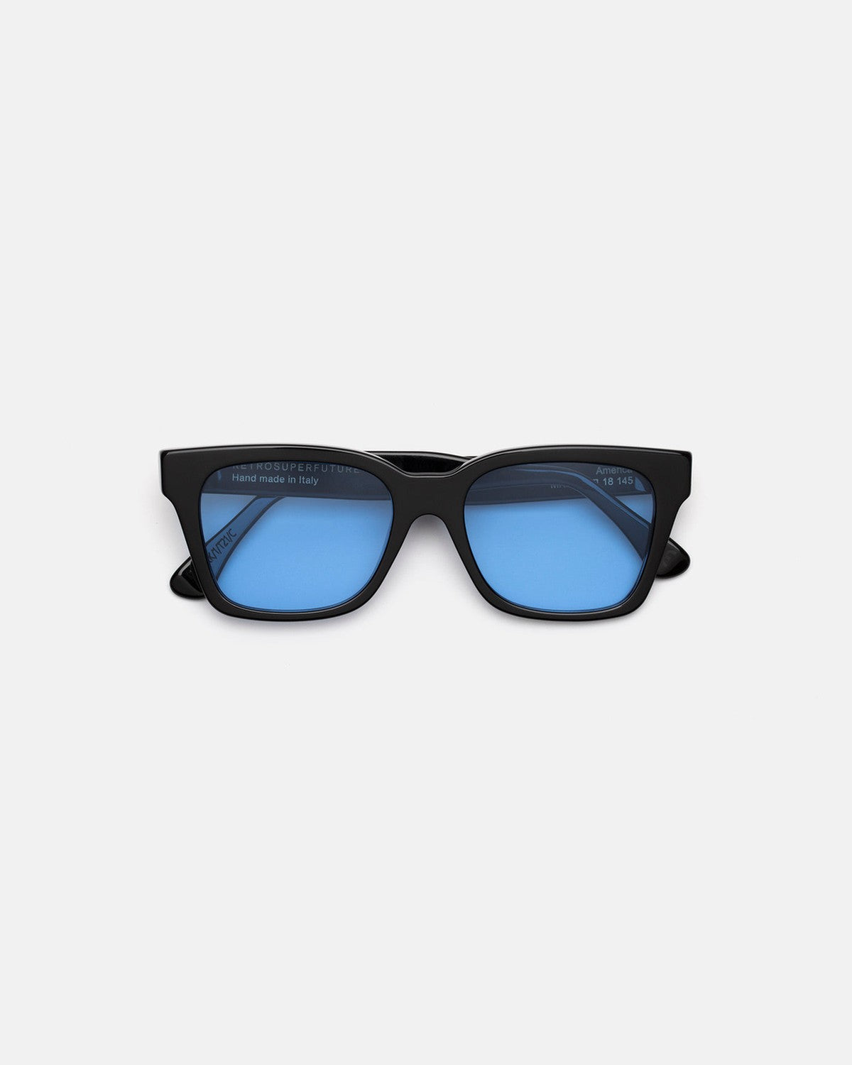 Front view of RETROSUPERFUTURE America Azure sunglasses.