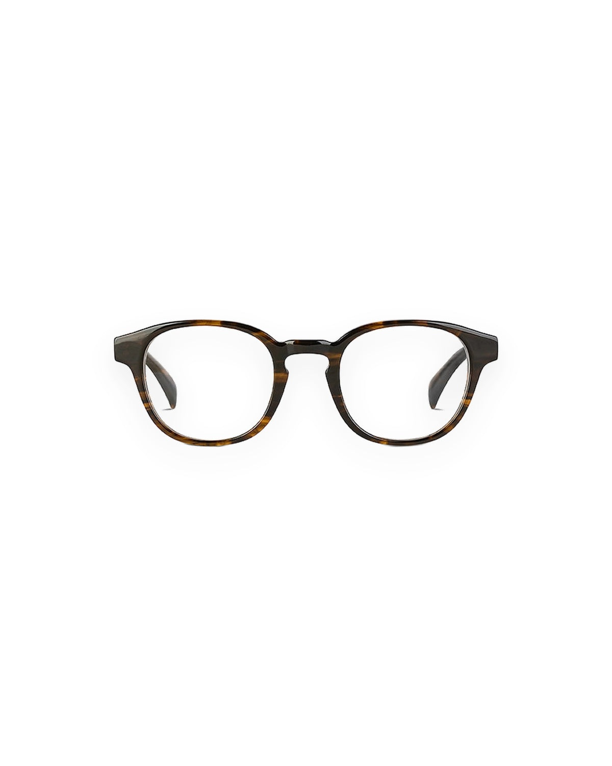 Front view of ROSS & BROWN Amsterdam IV eyeglasses in tortoiseshell.