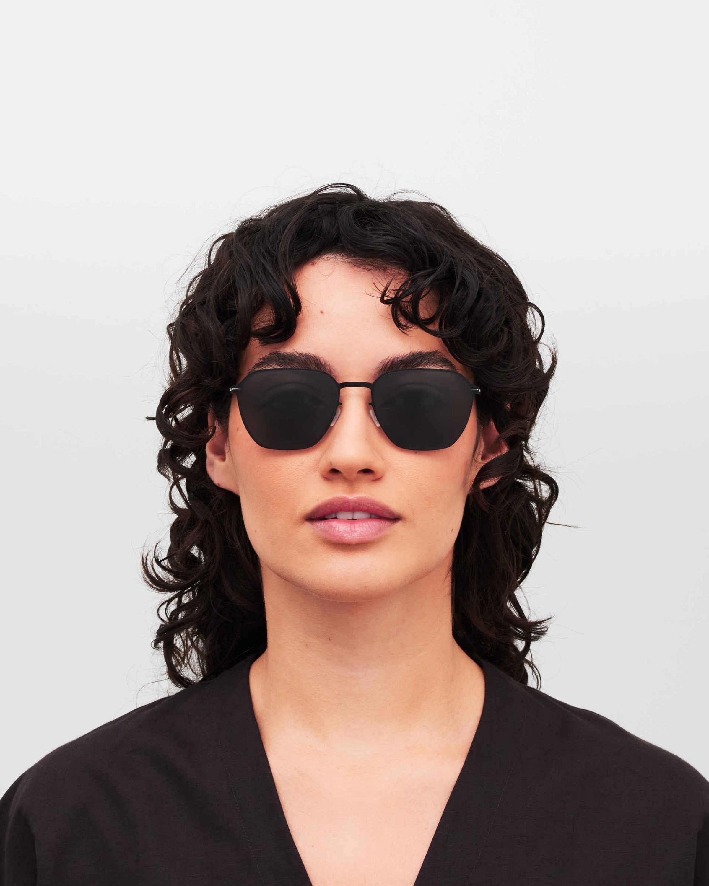 MYKITA ANDERS JET BLACK Jet Black / Darkgrey Solid
