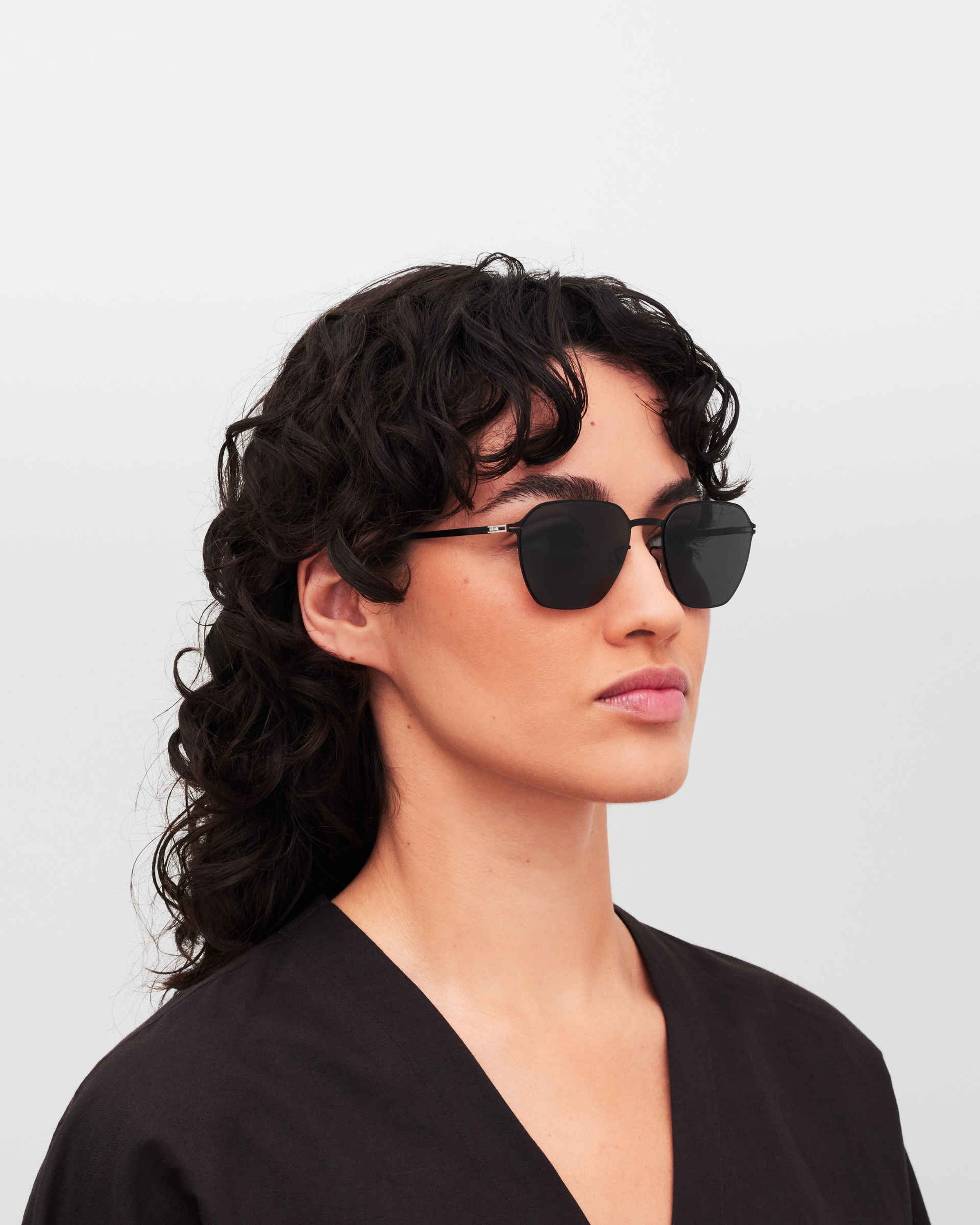 MYKITA ANDERS JET BLACK Jet Black / Darkgrey Solid