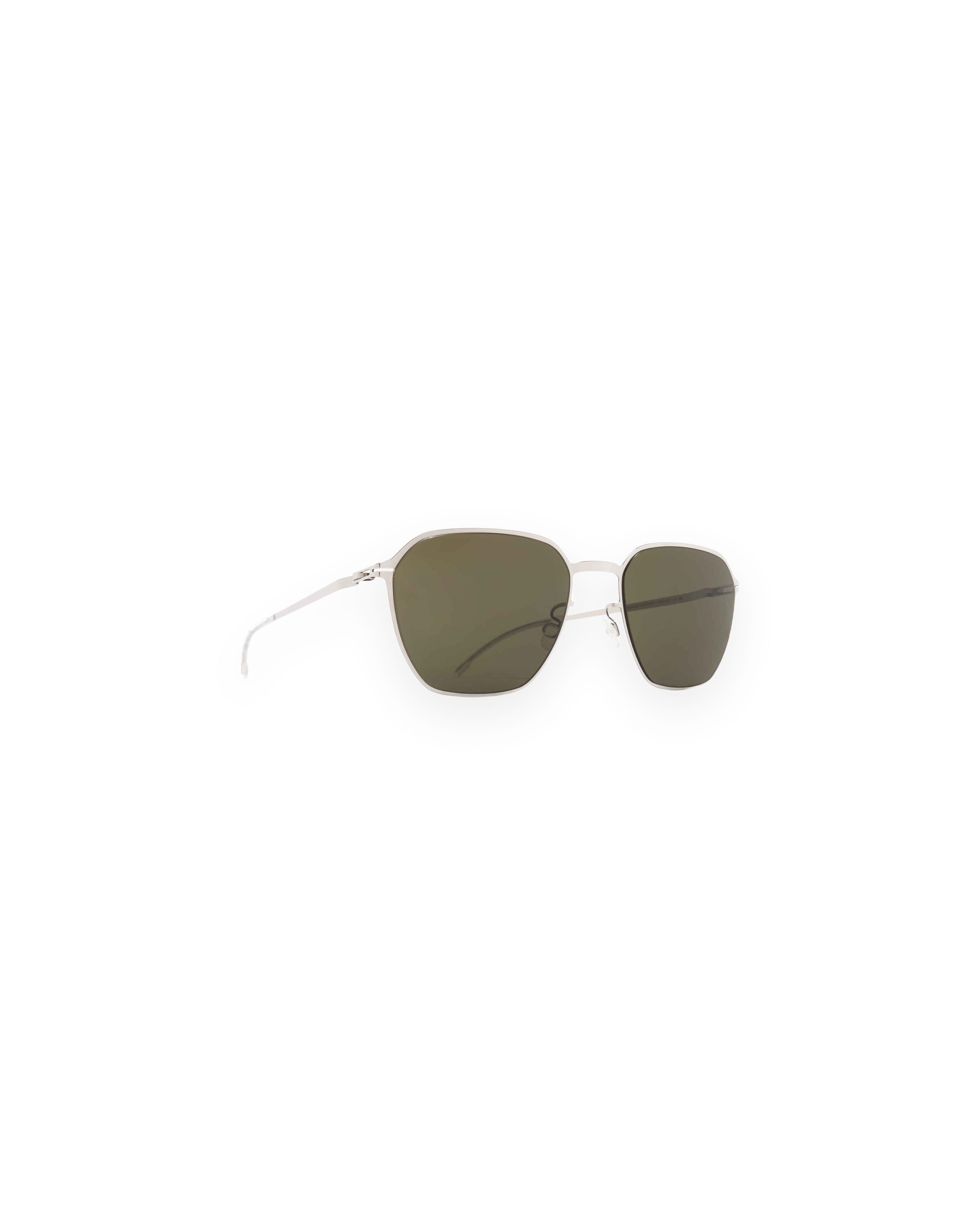 MYKITA ANDERS SHINY SILVER Shiny Silver / Rawgreen Solid