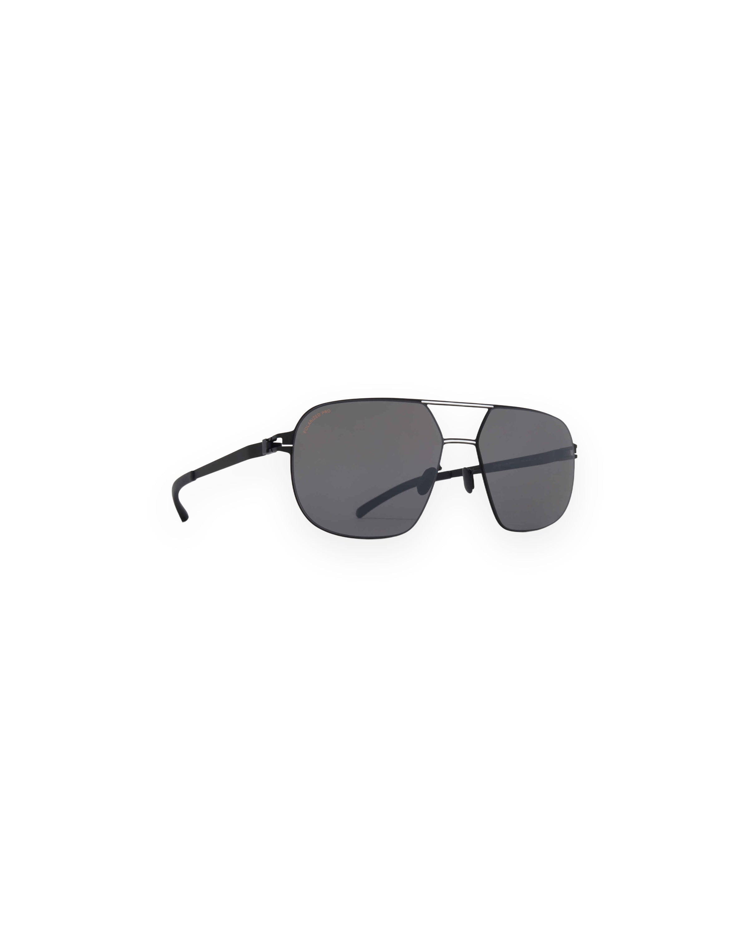 MYKITA ANGUS BLACK/WHITE Black/White / Polarized Pro Hi-Con Grey